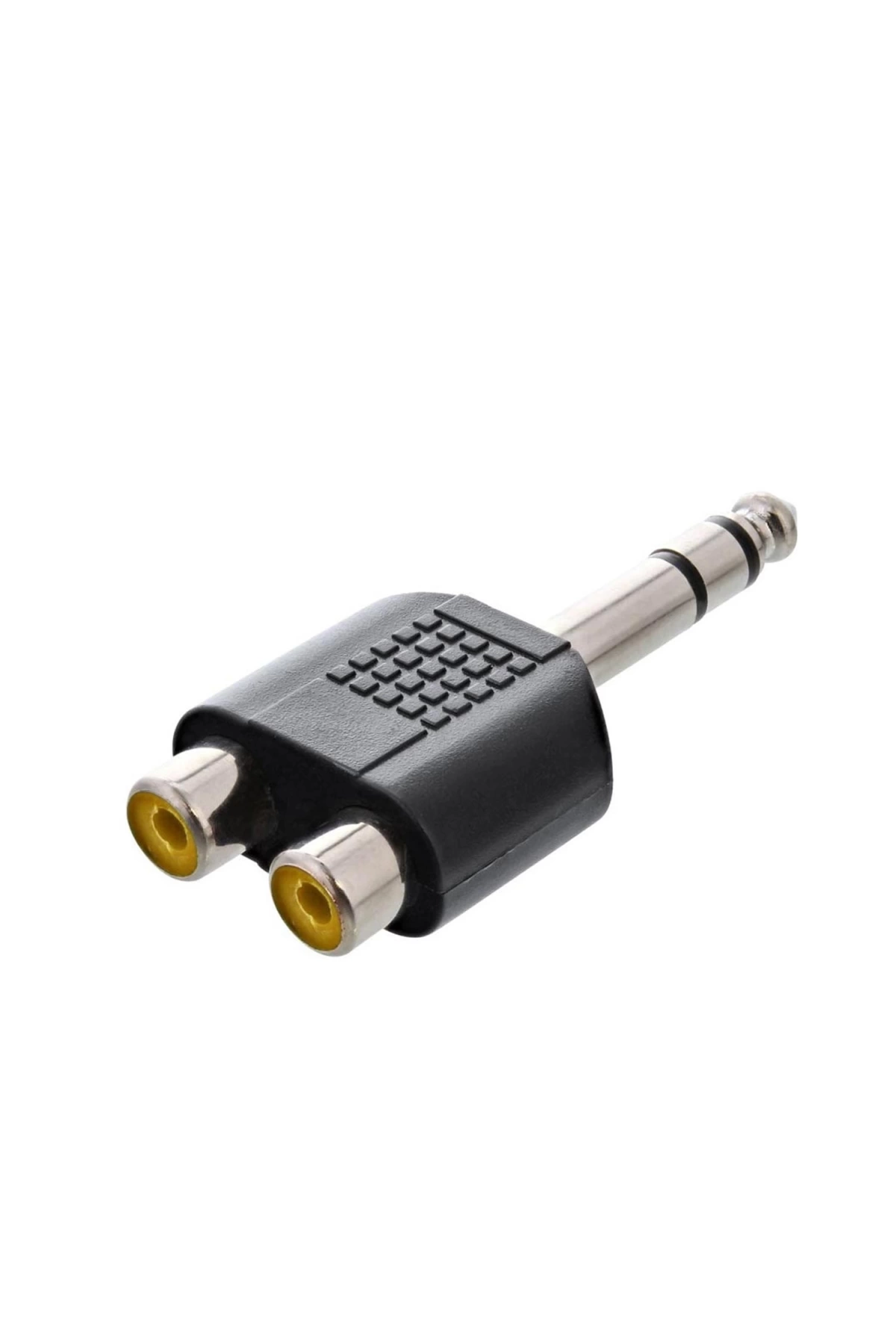 S-link Sl-dc32 Çevirici Jack 6.3mm Stereo Erkek 2 Rca Dişi