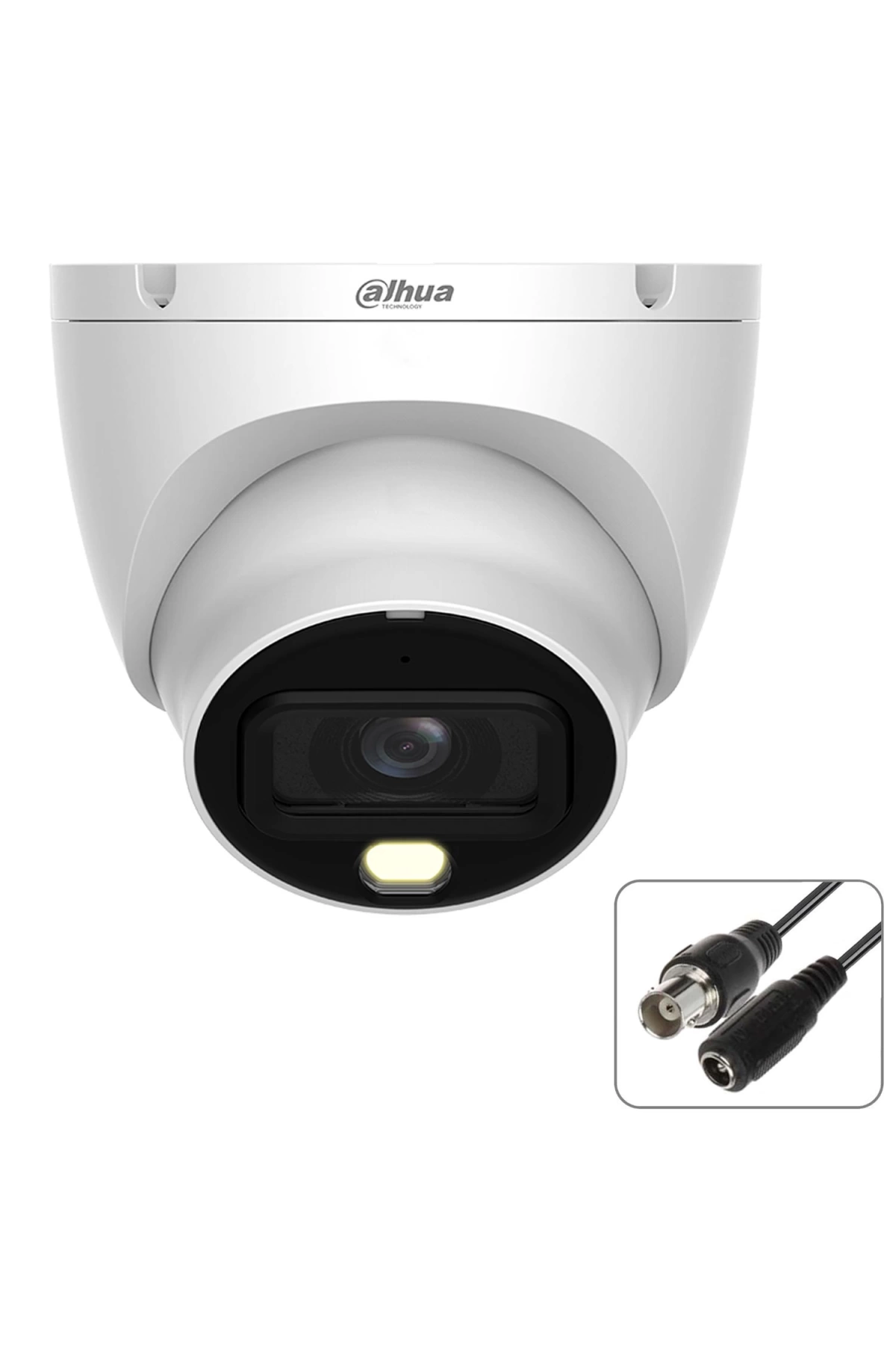 Dahua Hac-hdw1209tlQ Dome Ahd Kamera 2mp 2.8mm Renkli Gece Görüş Metal İç Mekan