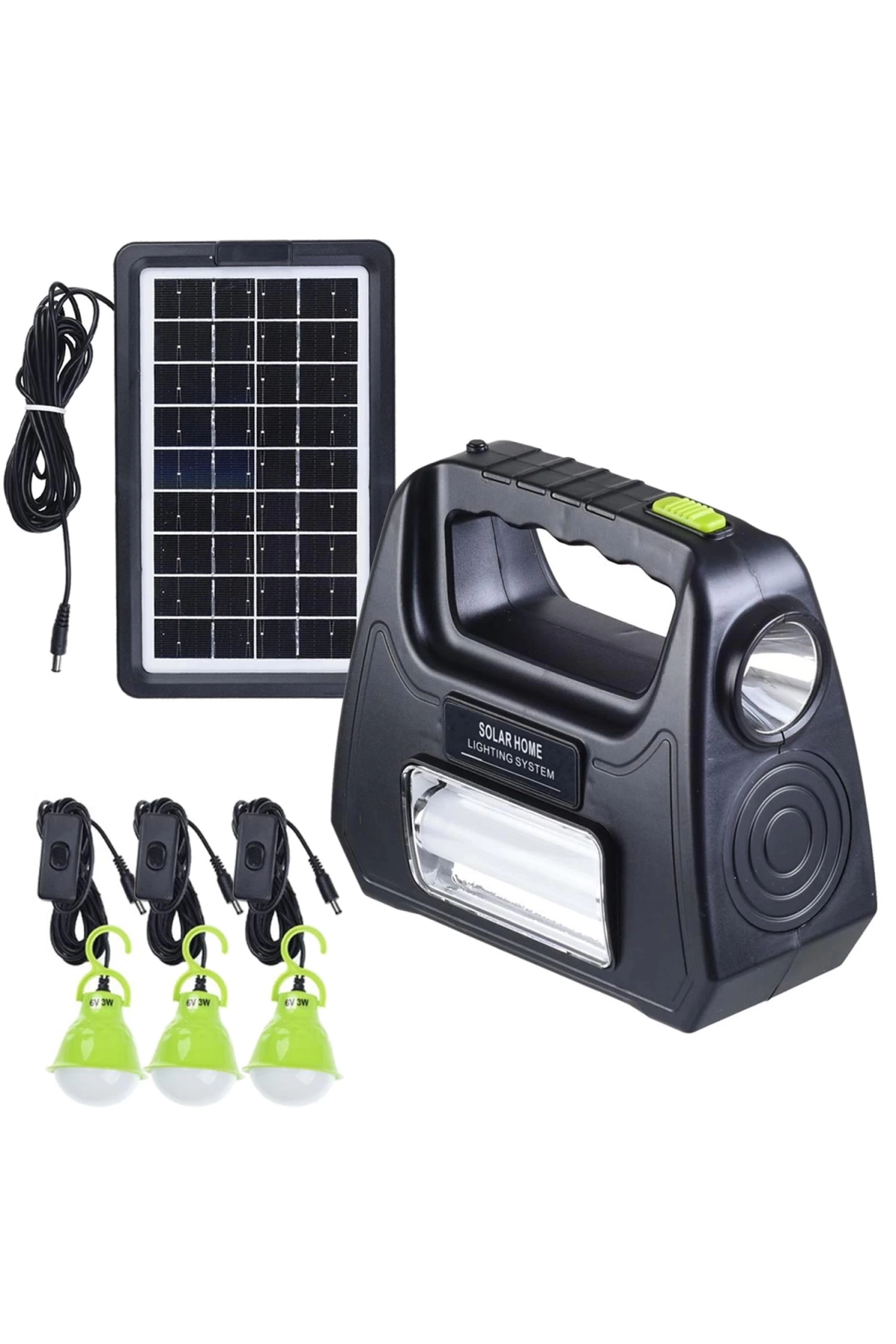 DAT DT-9015 Solar Kamp Lambası Acil Durum Işığı Şarjlı