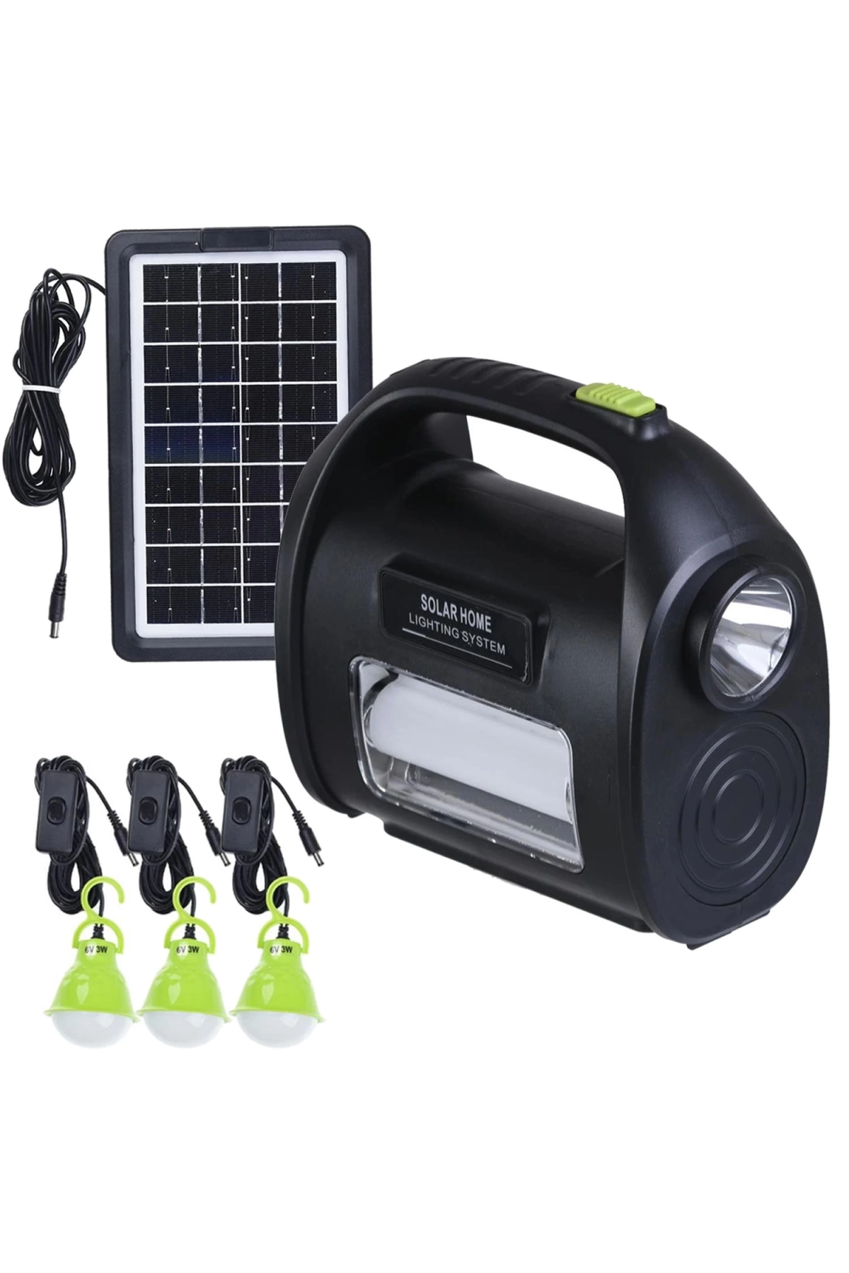 DAT DT-9025 Solar Kamp Lambası Acil Durum Işığı Şarjlı