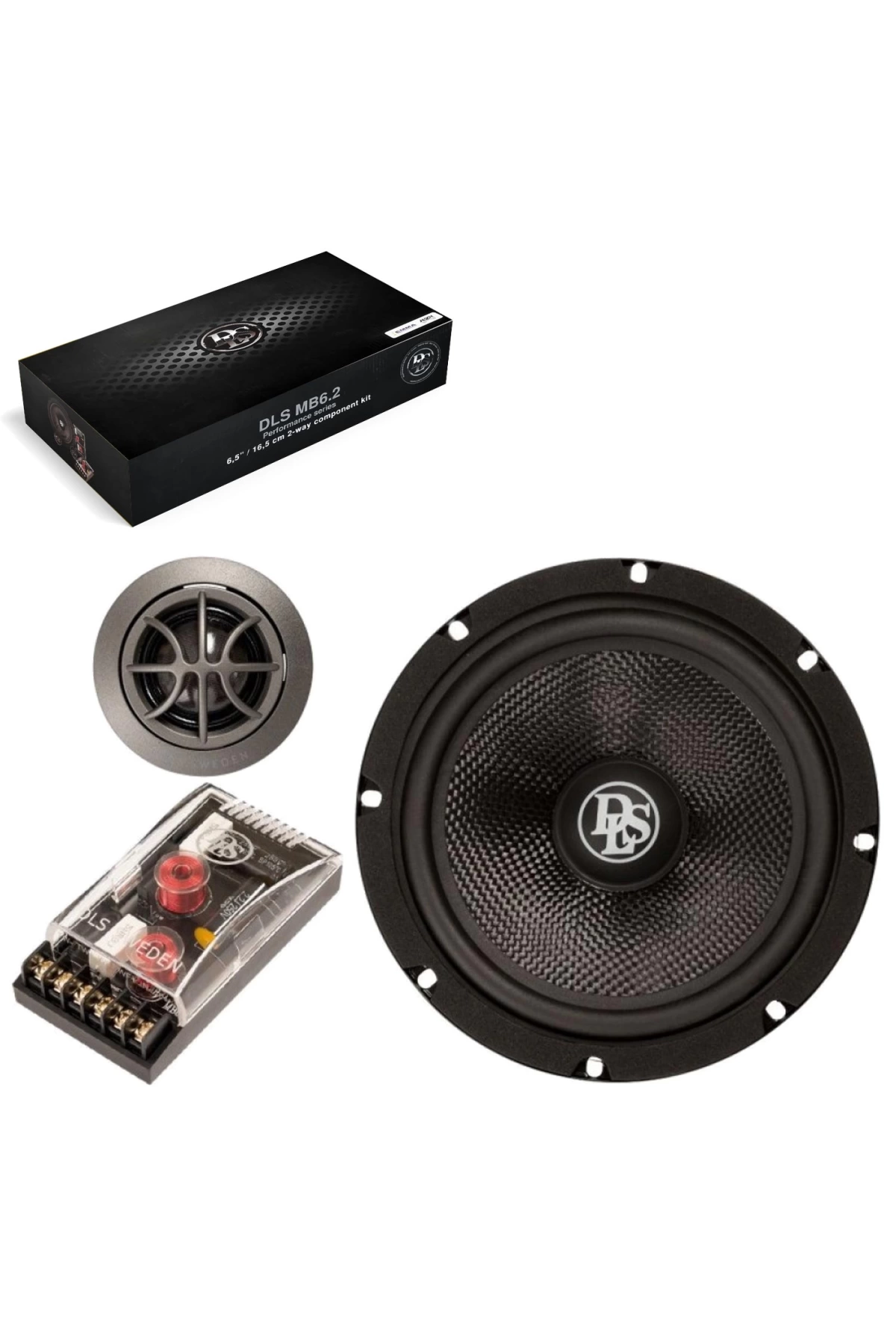 Dls Mb6.2 Oto Hoparlör Component 16cm 200 Watt 2 Adet