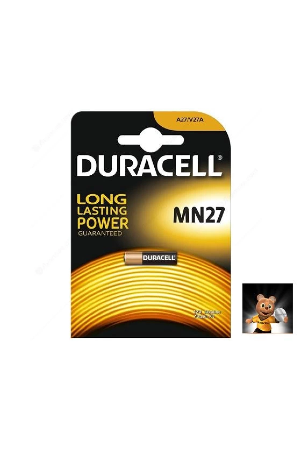 Duracell Mn27 Pil 27A 12V Alkalin