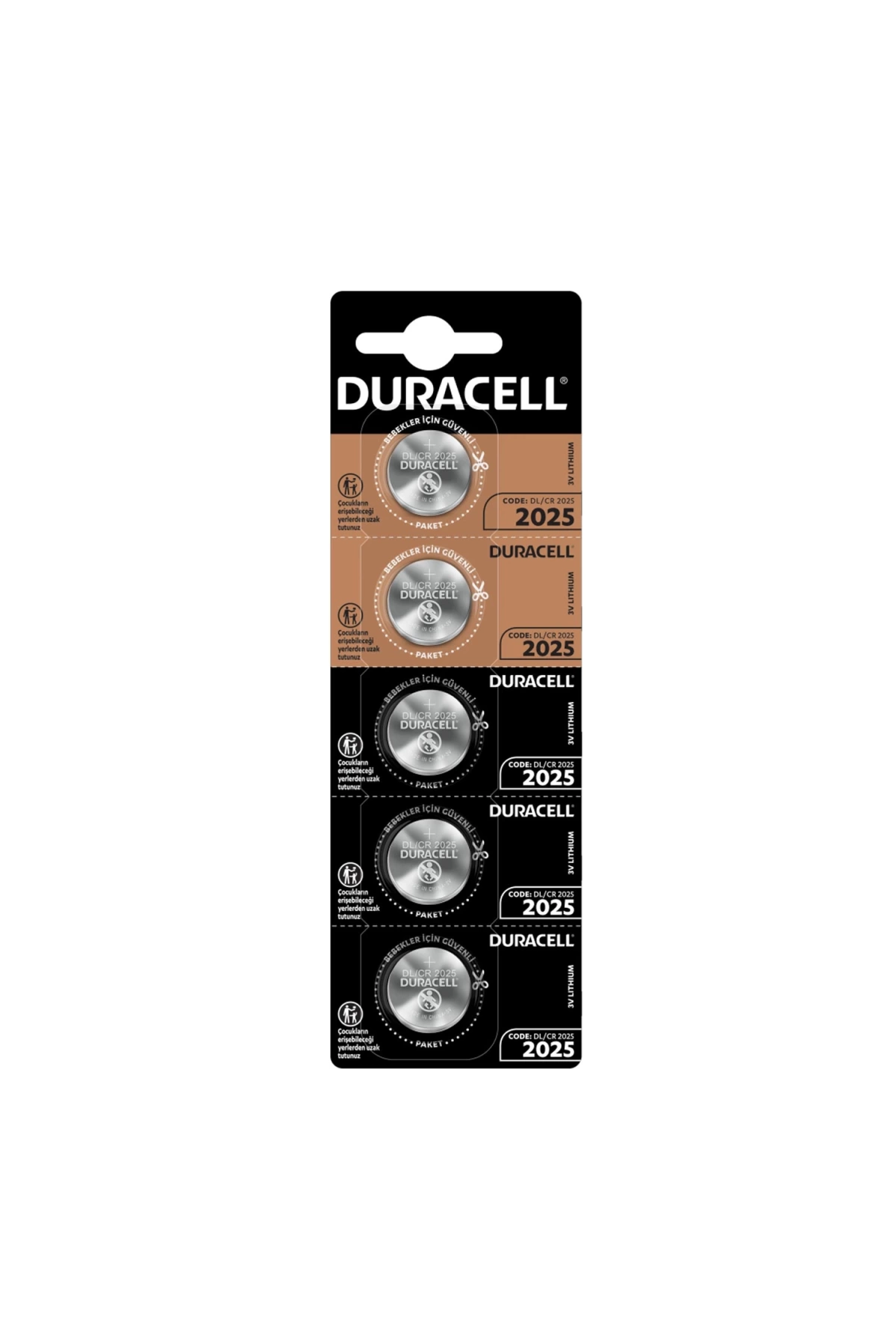 Duracell Pil Düğme 2025 3v 5li Paket