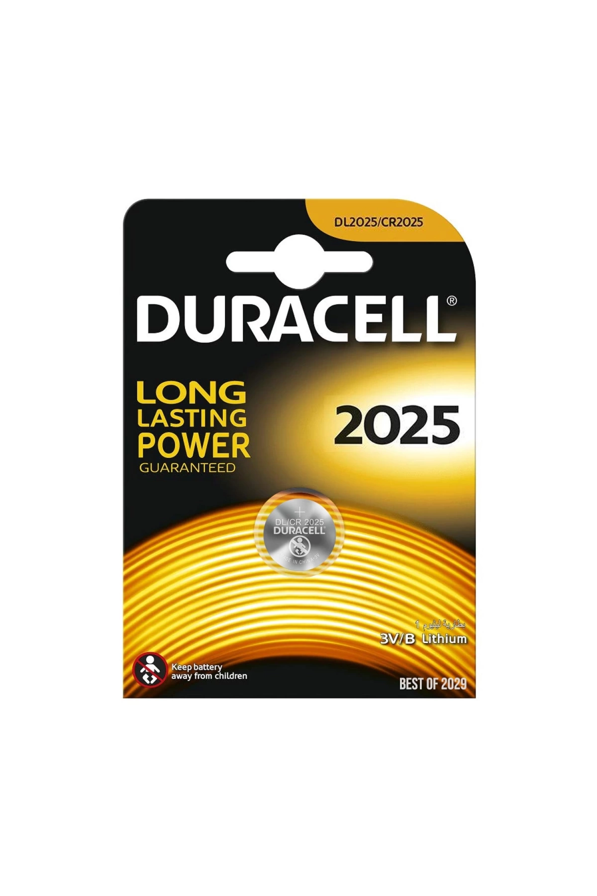 Duracell Pil Düğme 2025 3v Tekli