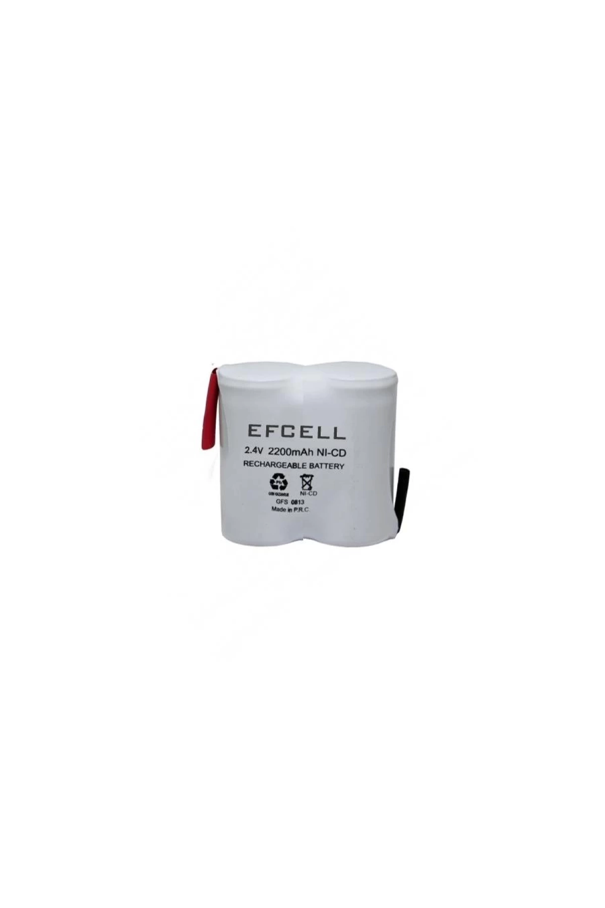 EFCELL Şarjlı Süpürge Pili 2Li 2.4 Volt 2200 Mah Ni-Mh