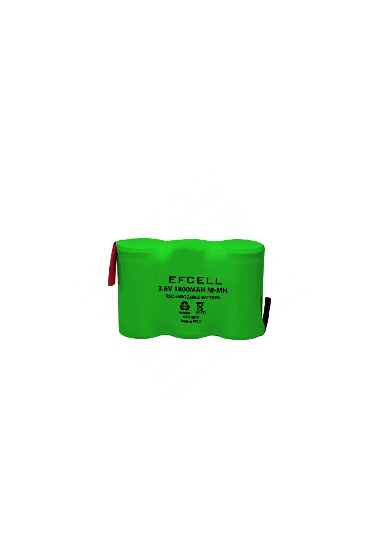 EFCELL Şarjlı Süpürge Pili 3Lü 3.6 Volt 1800 Mah Ni-Mh