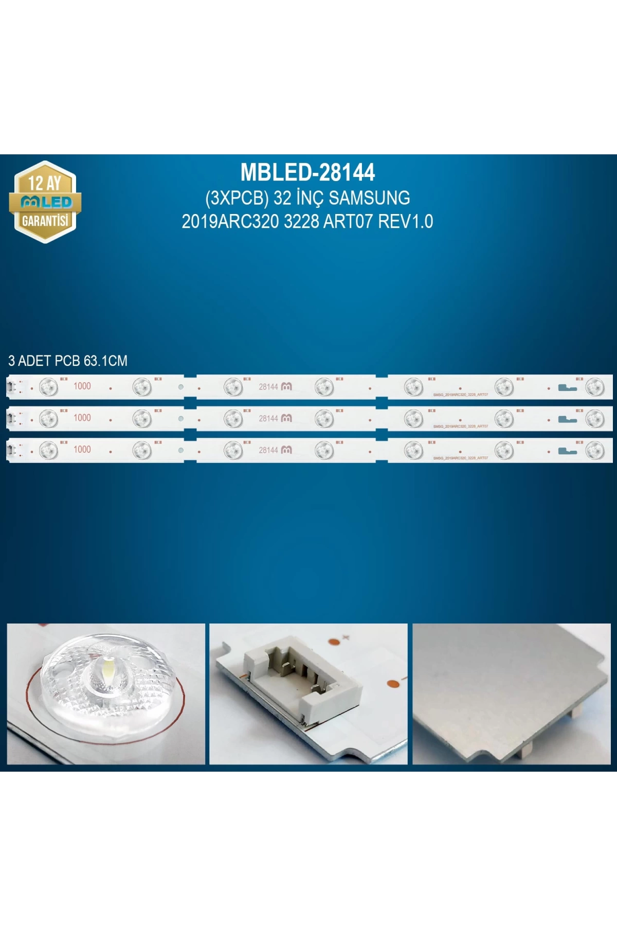 Espled (3Xpcb) 32 İnç Samsung 2019Arc320 3228 Art07 Rev1.0