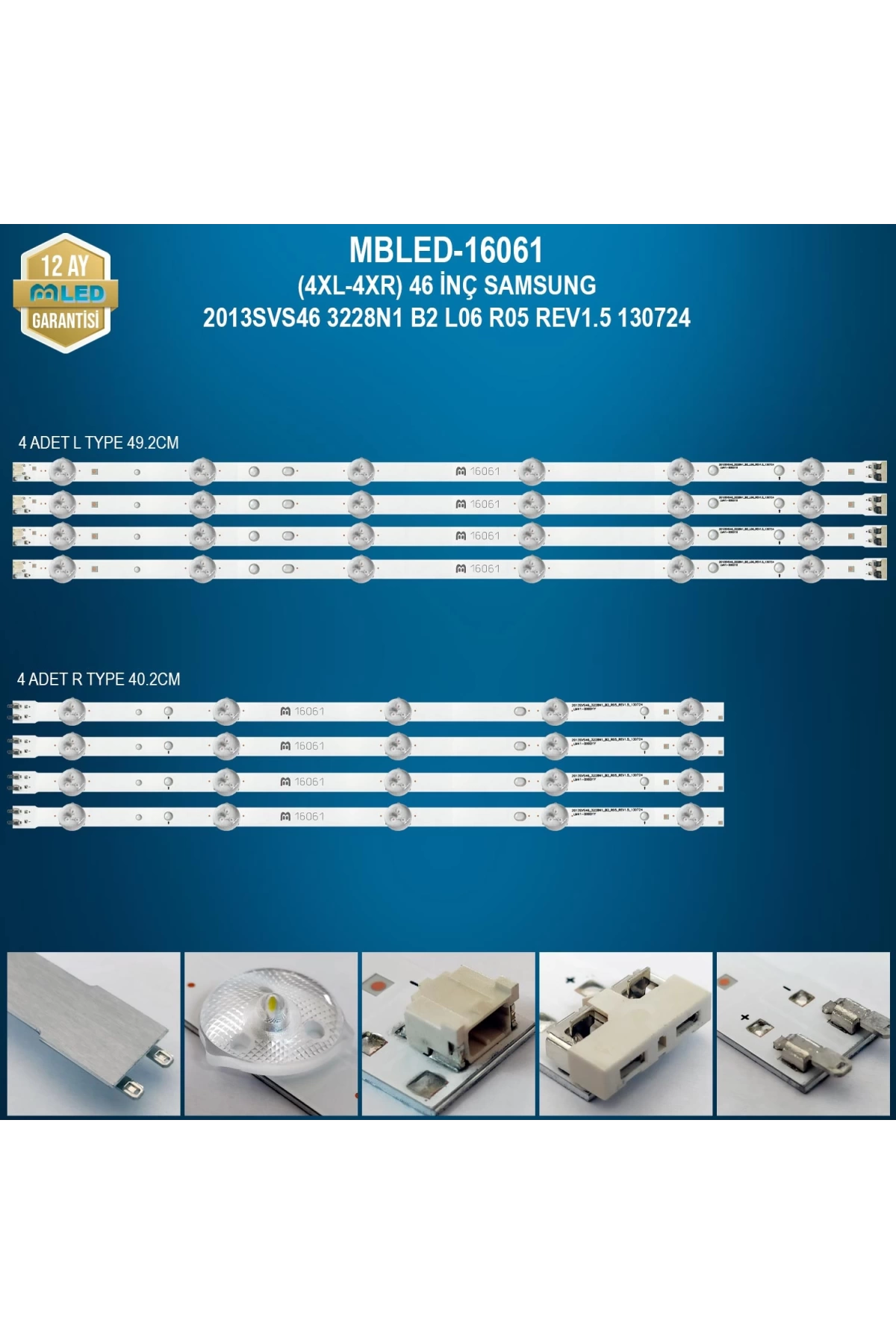 Espled (4Xl-4Xr) 46 İnç Samsung 2013Svs46 3228N1 B2 L06 R05 Rev1.5 130724