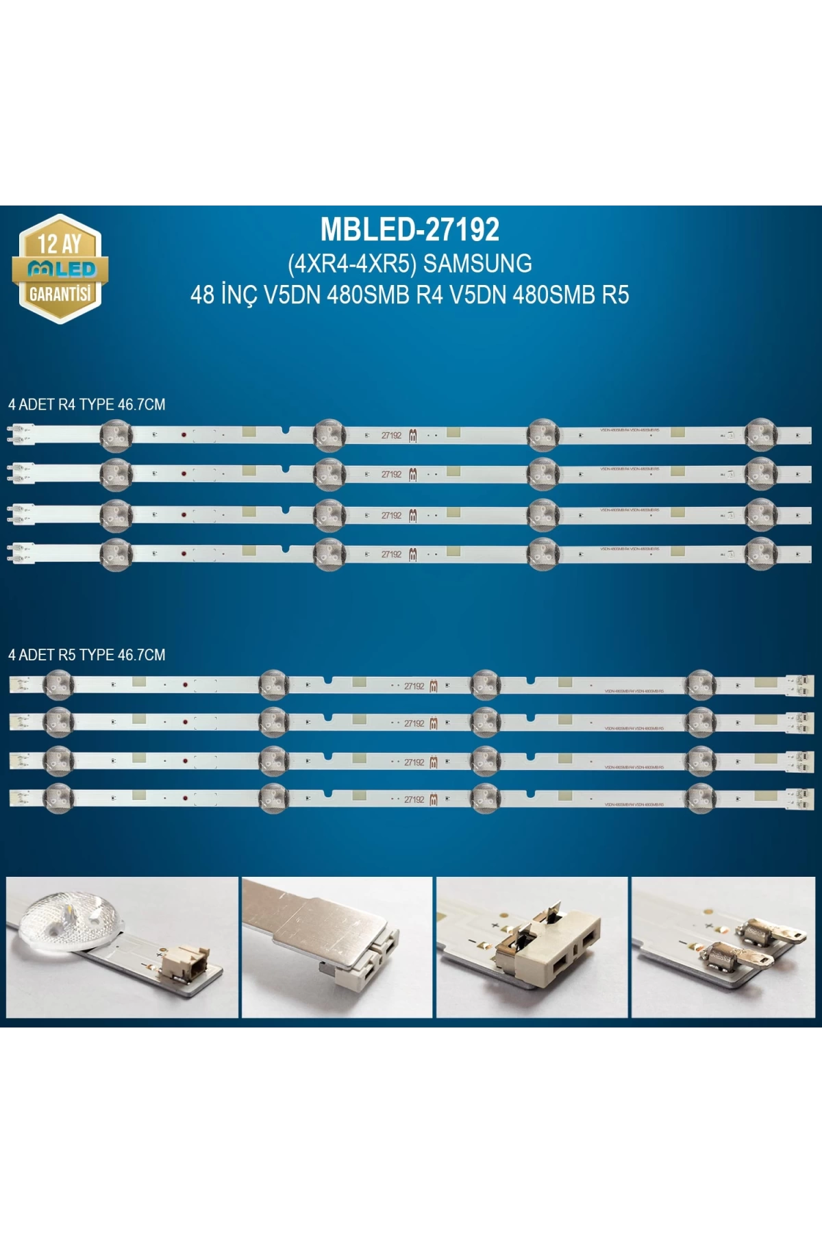 Espled (4Xr4-4Xr5) Samsung 48 İnç V5Dn 480Smb R4 V5Dn 480Smb R5