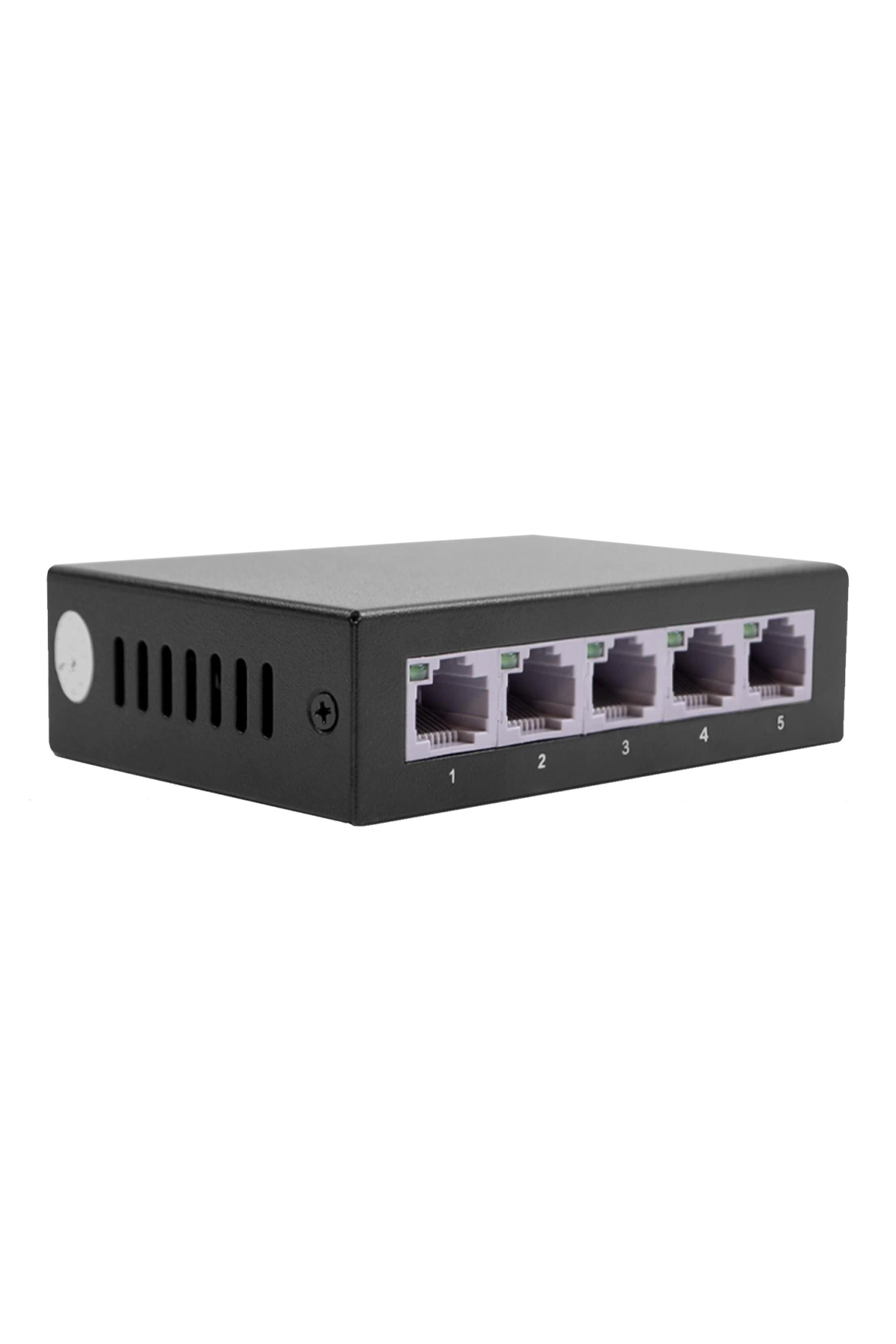 Cnet Csh-500 Ethernet Switch Hub 5 Port 10/100 Mbps