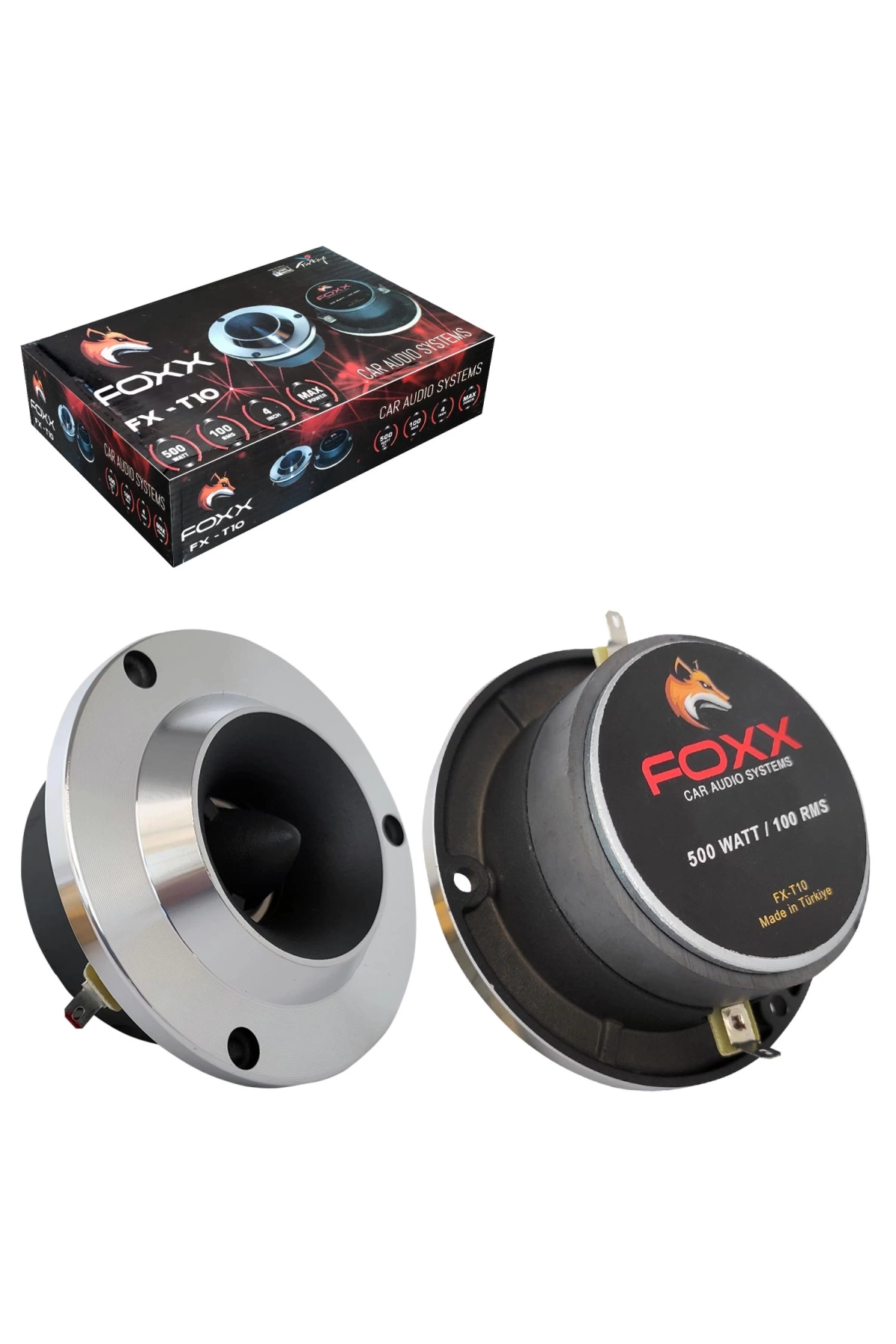 Foxx Fx-t10 Tweeter 10cm 500 Watt 2 Adet