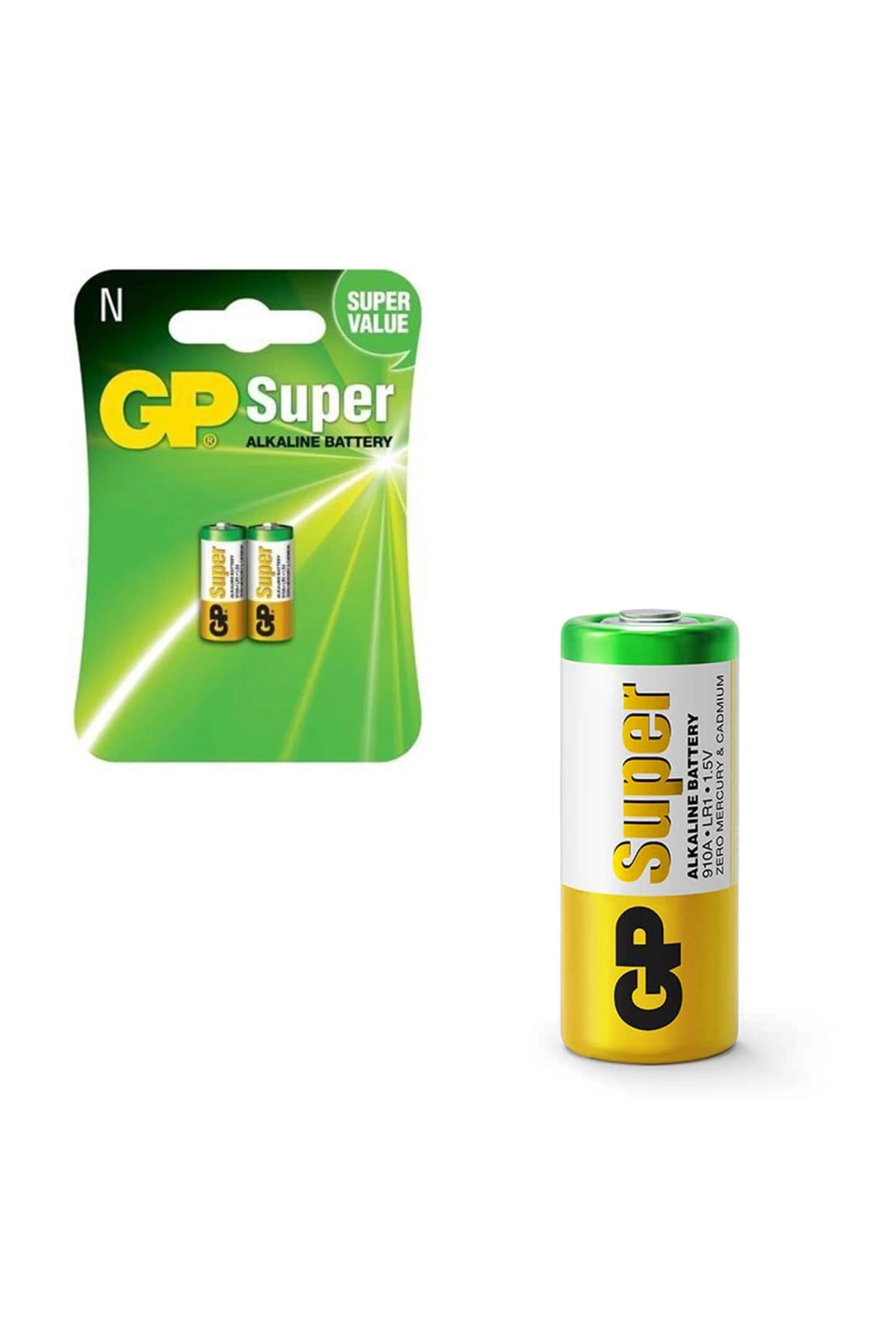 Gp 910a Pil Lr1 1.5v Alkalin 2li Paket