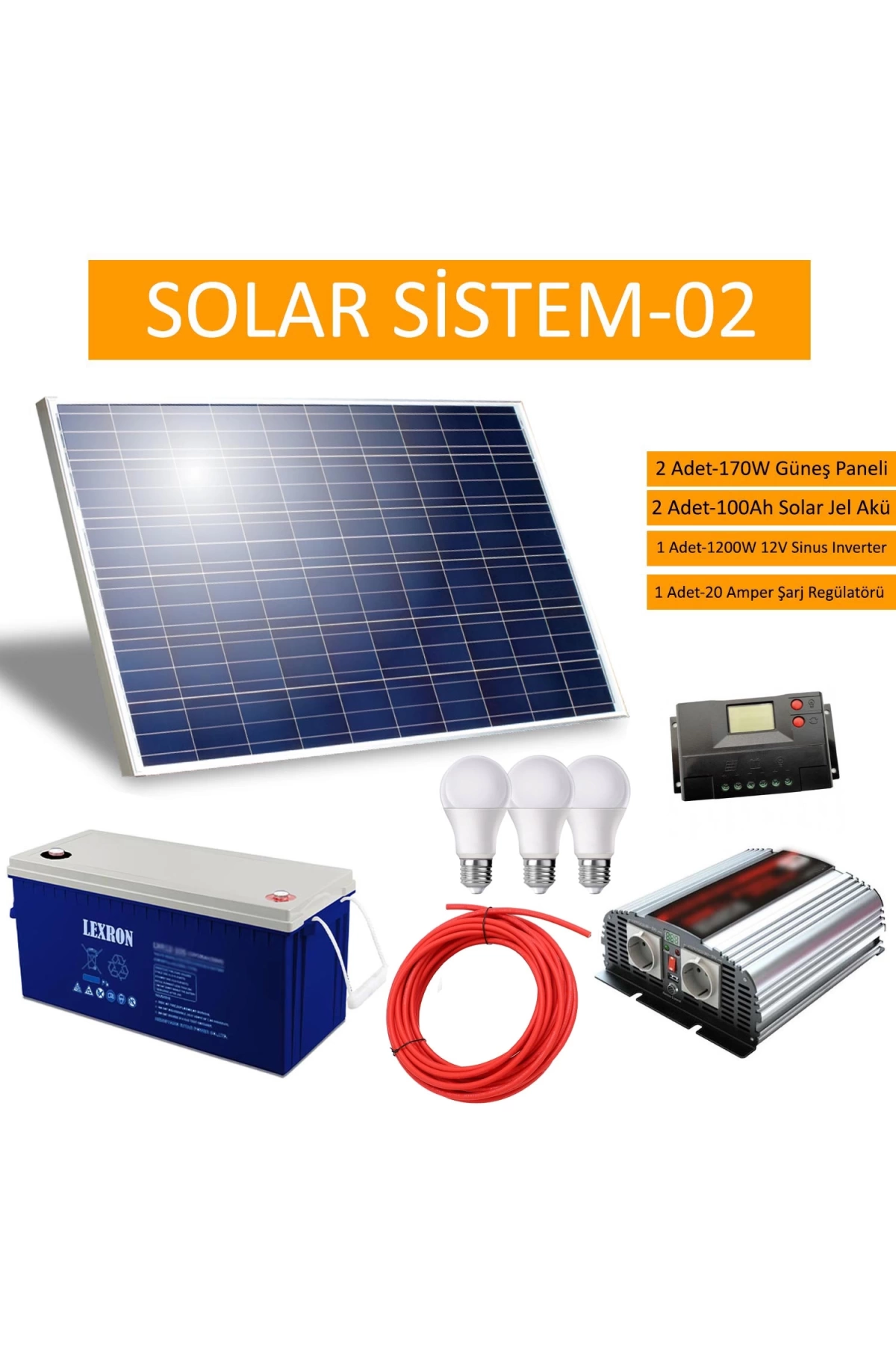 Güneş Enerji Solar Panel Paket-02