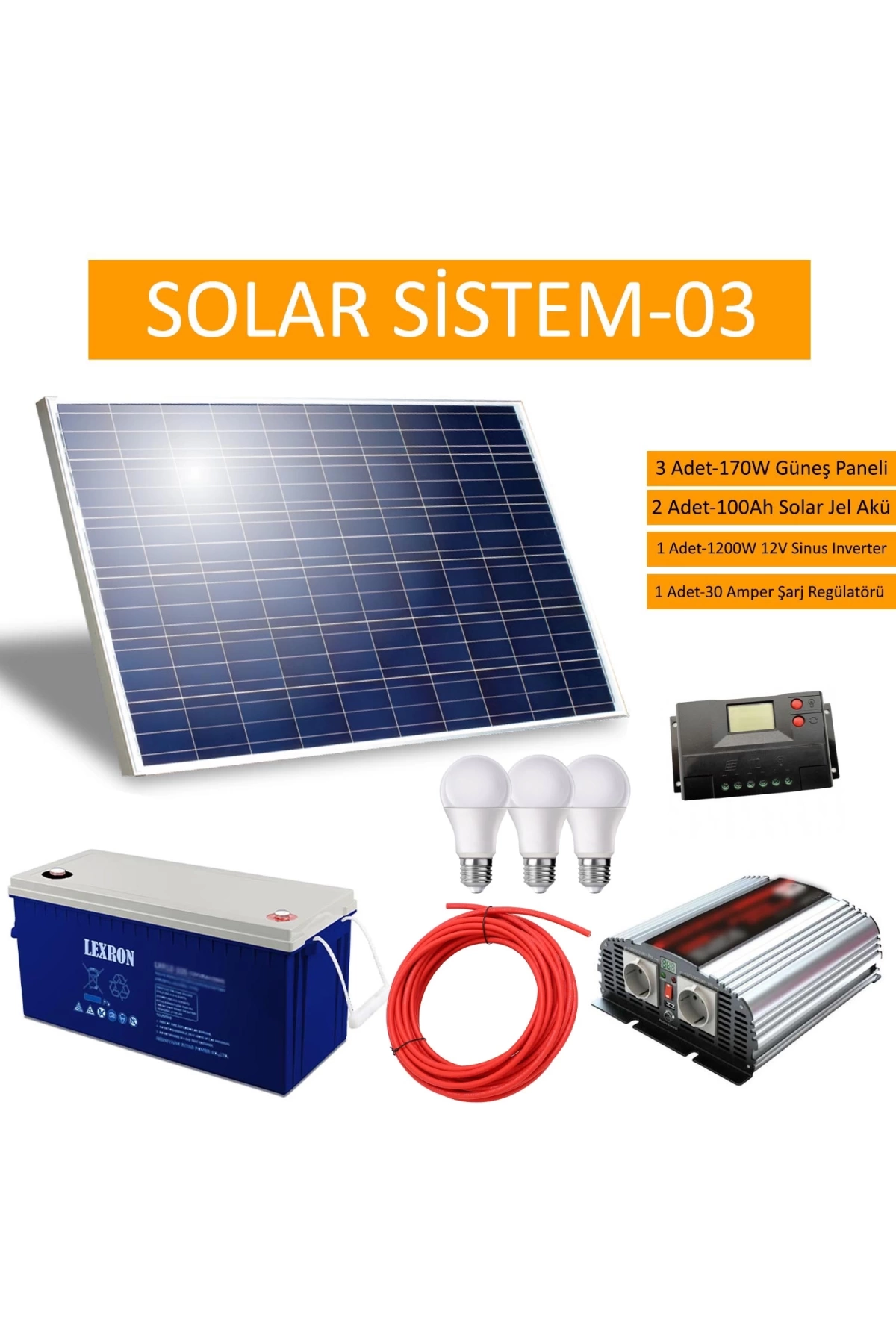 Güneş Enerji Solar Panel Paket-03