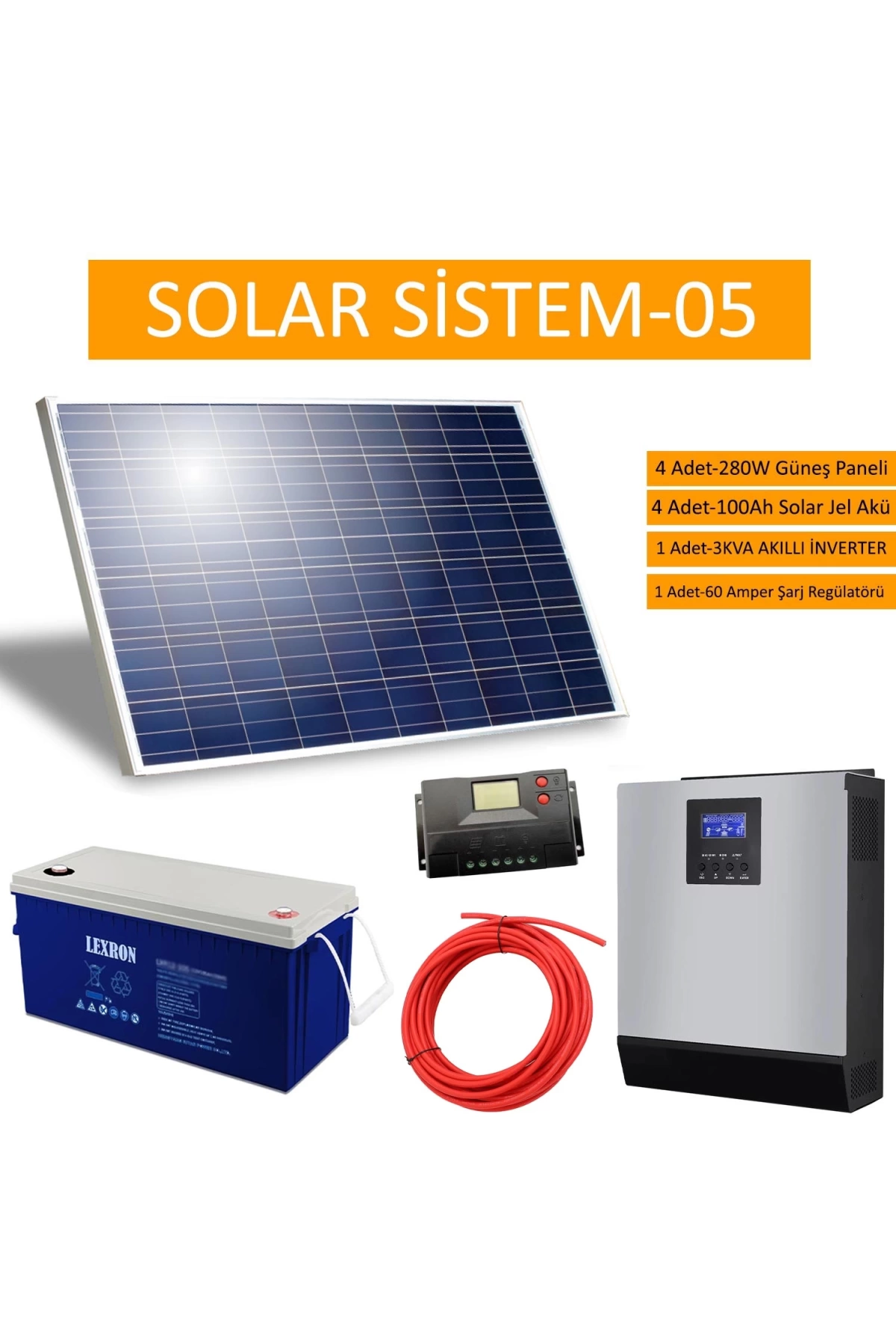 Güneş Enerji Solar Panel Paket-05