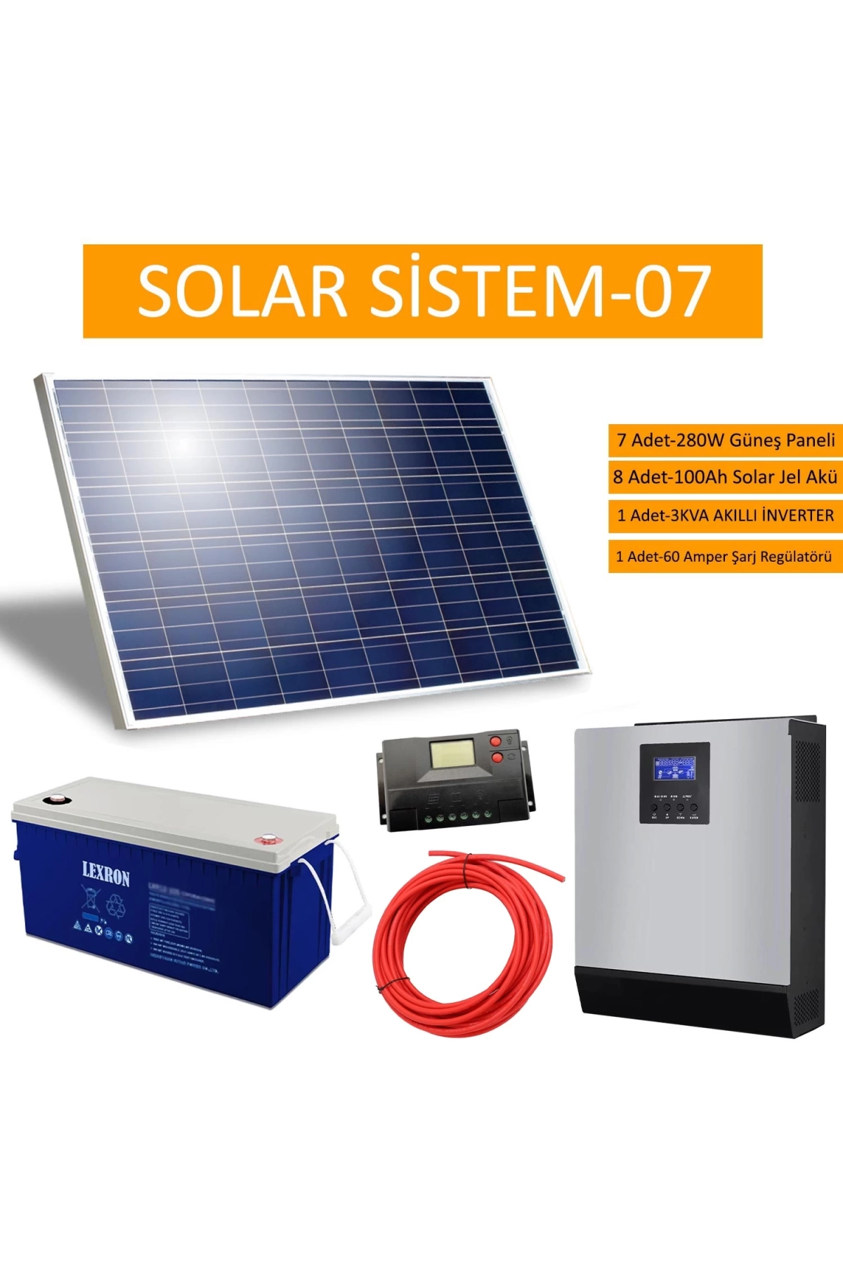 Güneş Enerji Solar Panel Paket-07