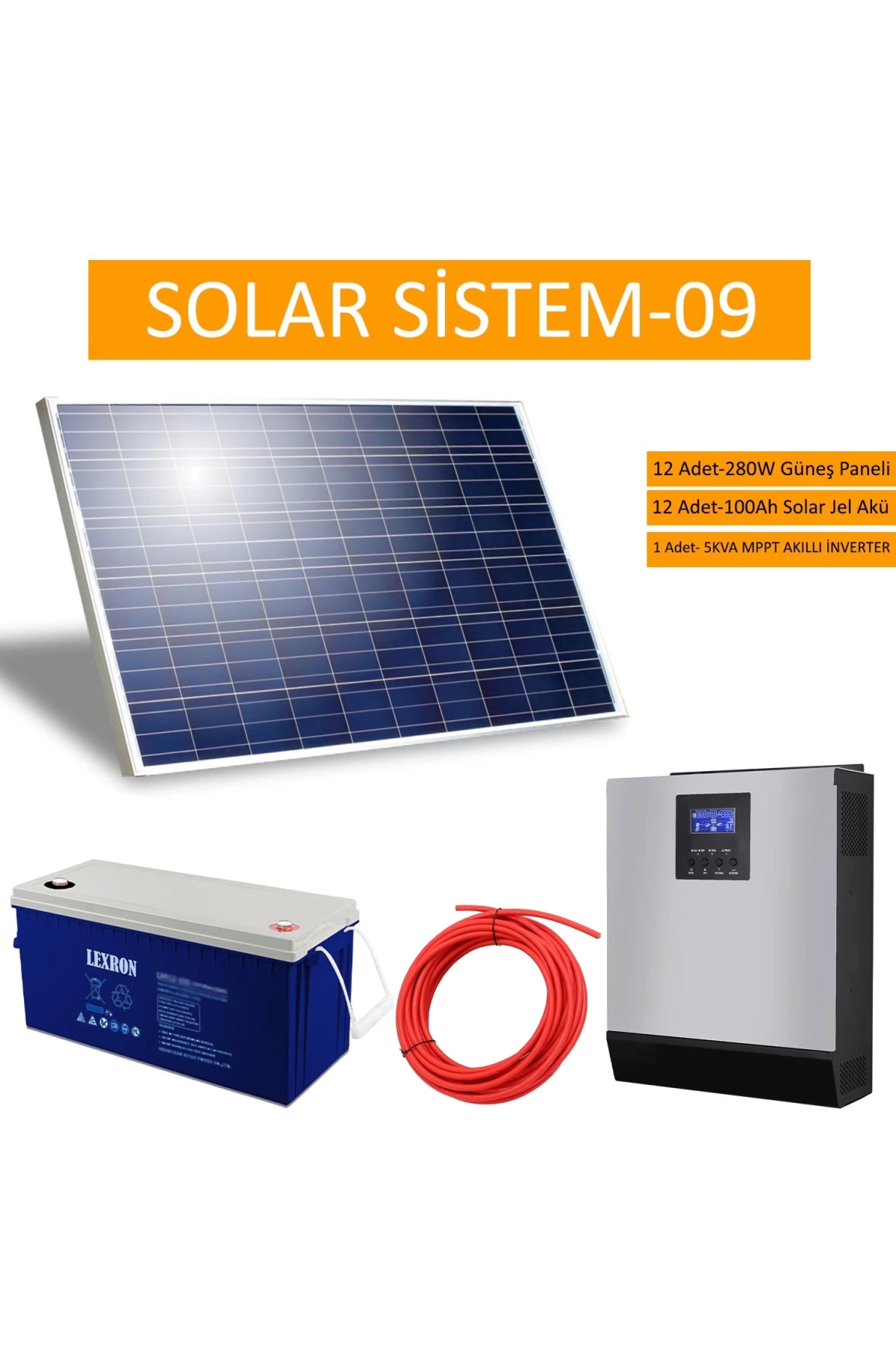 Güneş Enerji Solar Panel Paket-09