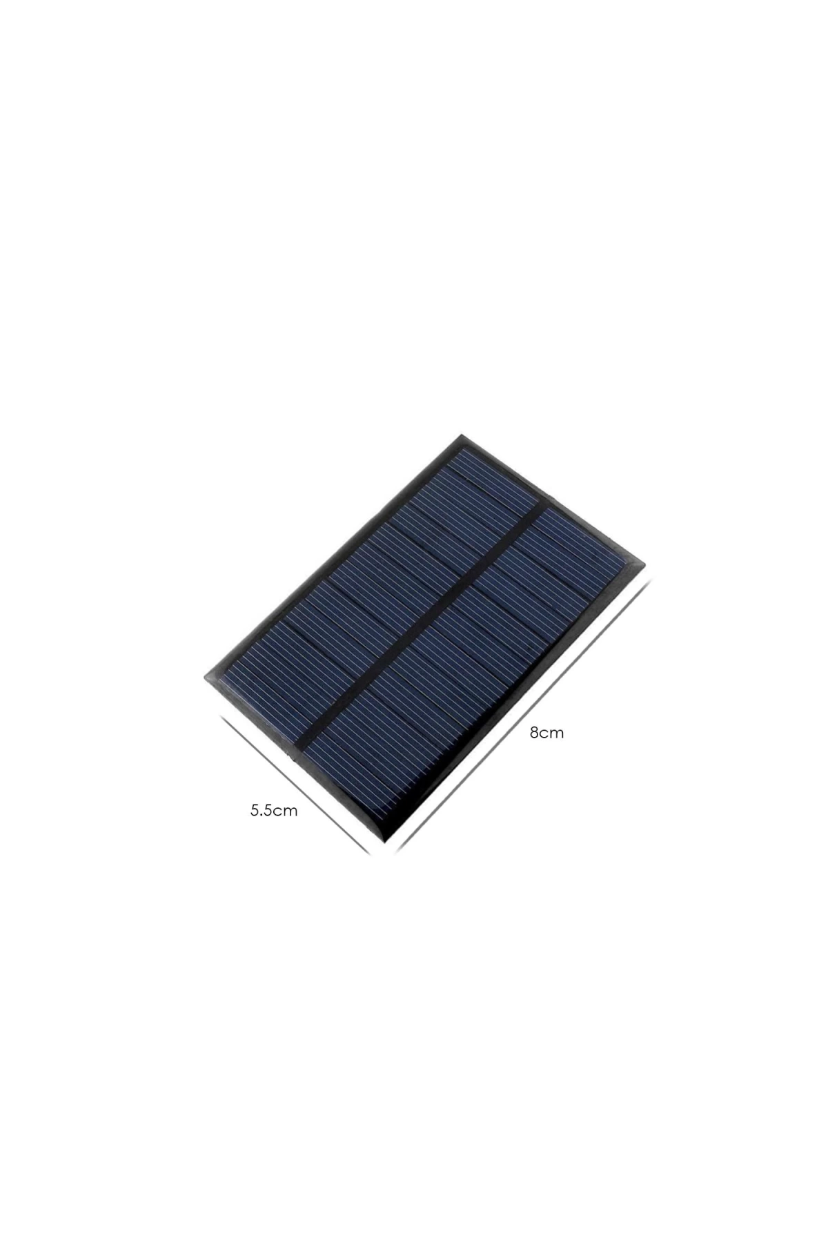 Güneş Enerji Solar Panel 6V 0.6W (80X55Mm)