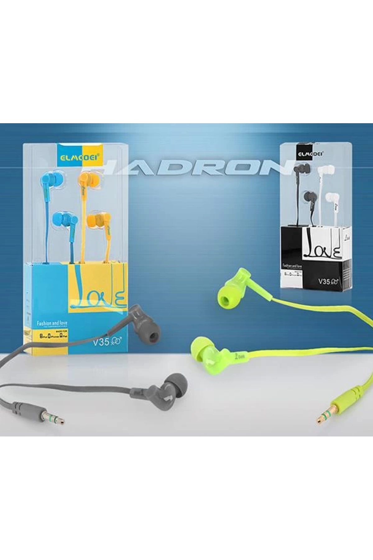 Hadron Hd-1019 Kablolu Kulakiçi Kulaklık Mikrofonlu 3.5Mm