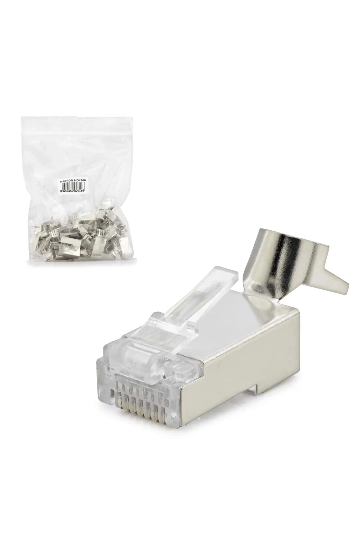 Hadron Hdx-5055 Rj45 Soketi Cat7 Metal 25Li Paket