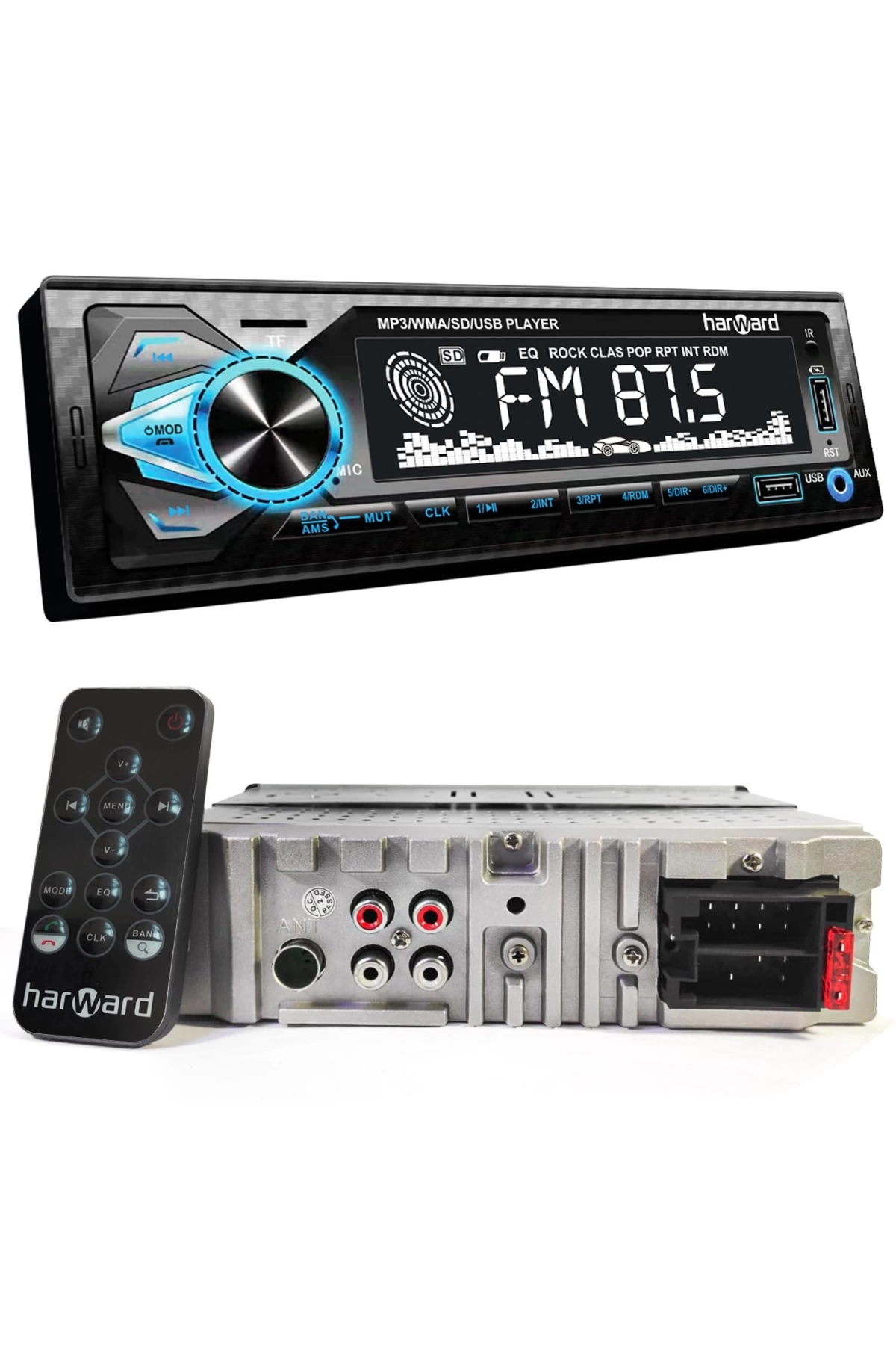 Harward Hr-mx4g Oto Teyp 4x50 Watt Bluetooth 2xusb Sd Fm Aux