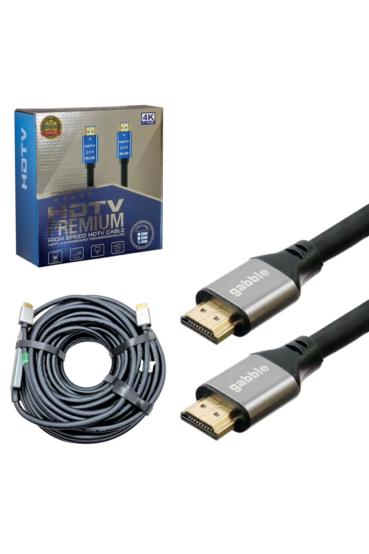 Gabble Gab-hdmı430 Hdmi Kablo 2.0v 2k 4k 30 Metre