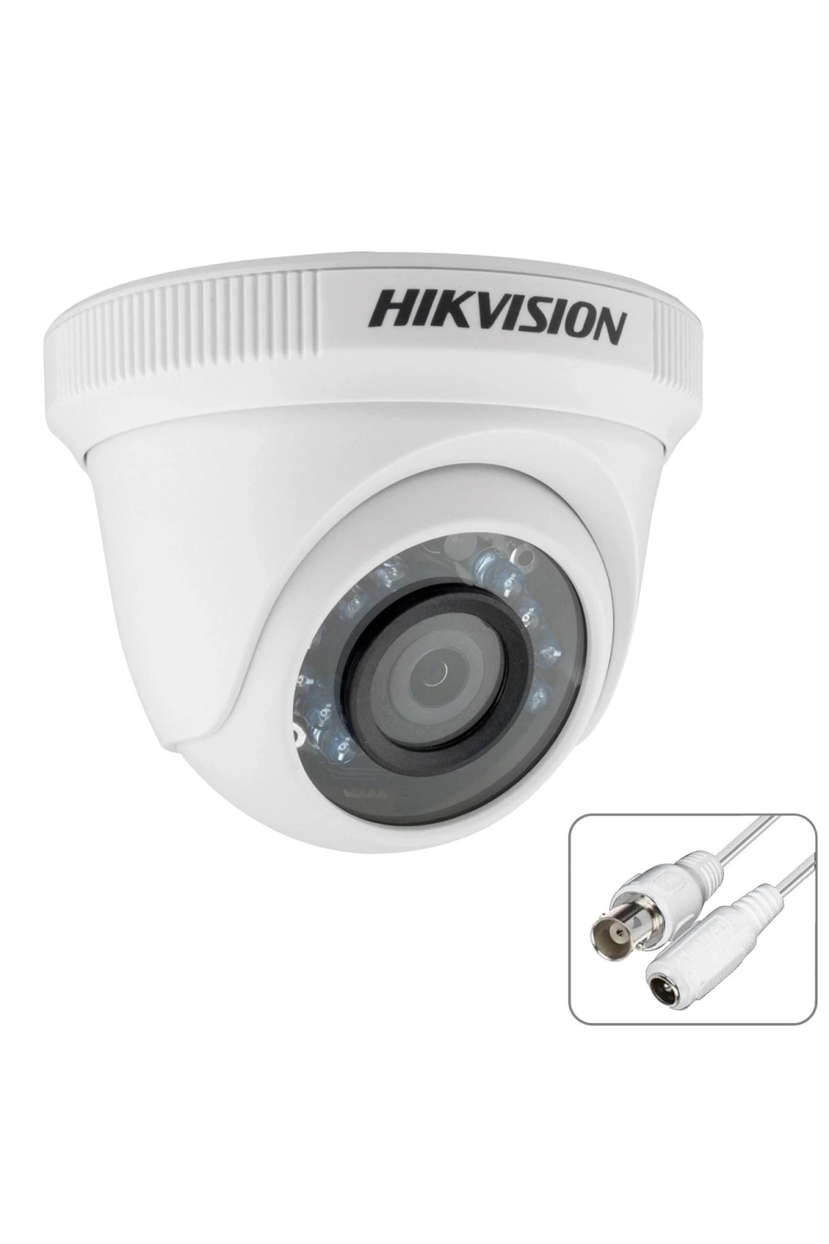 Hıkvısıon Ds-2ce56d0t-ırpf Dome Ahd Kamera 2mp 2.8mm İç Mekan