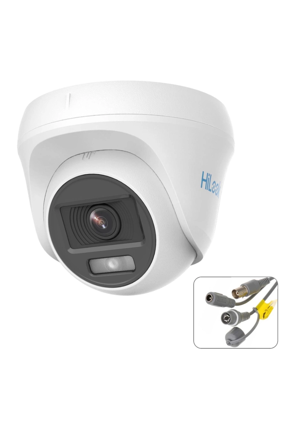 Hılook-thc-t129-p Dome Ahd Kamera 2mp 2.8mm Renkli Gece Görüş İç Mekan