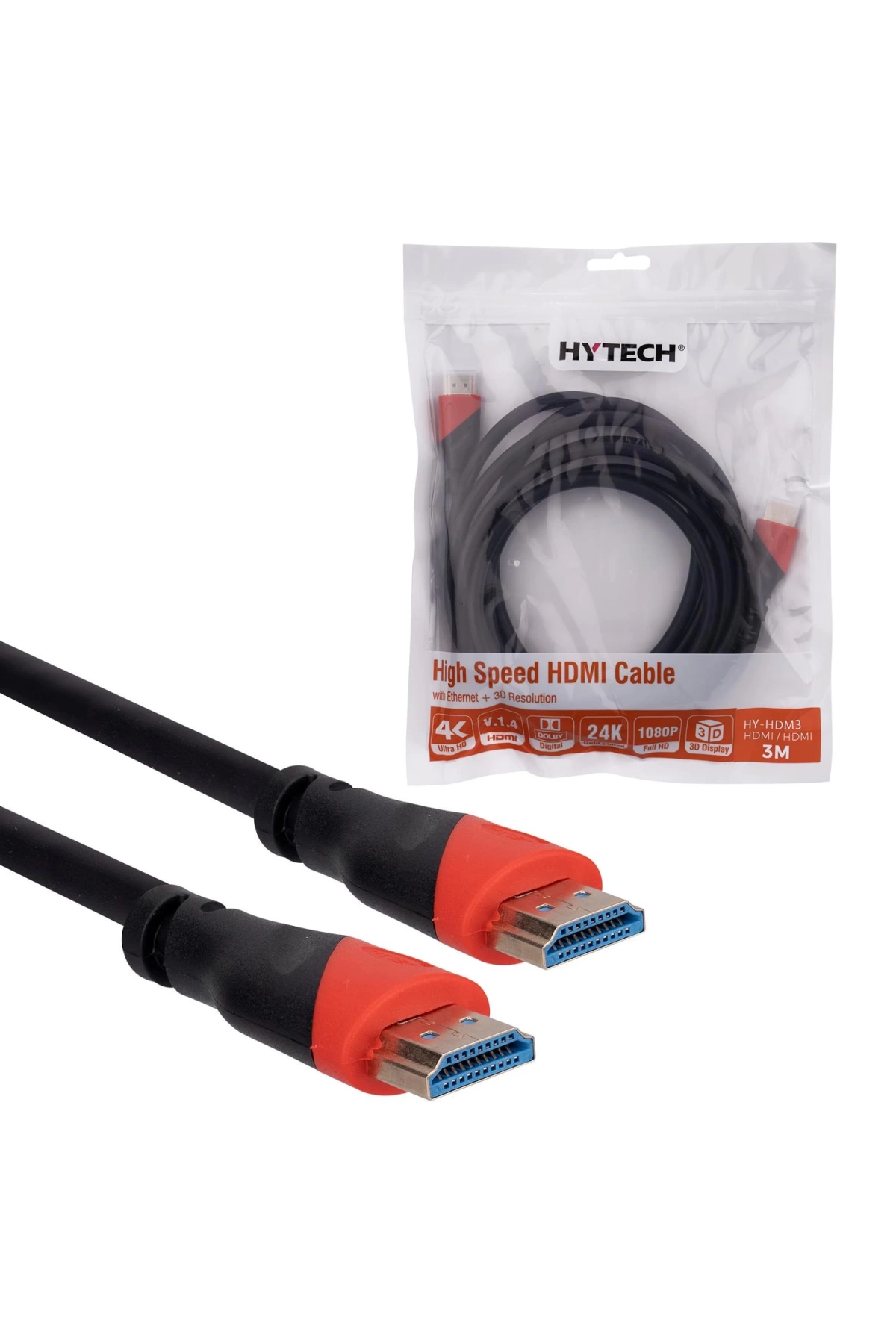 Hytech Hy-hdm3 Hdmi Kablo 1.4v 4k 3 Metre