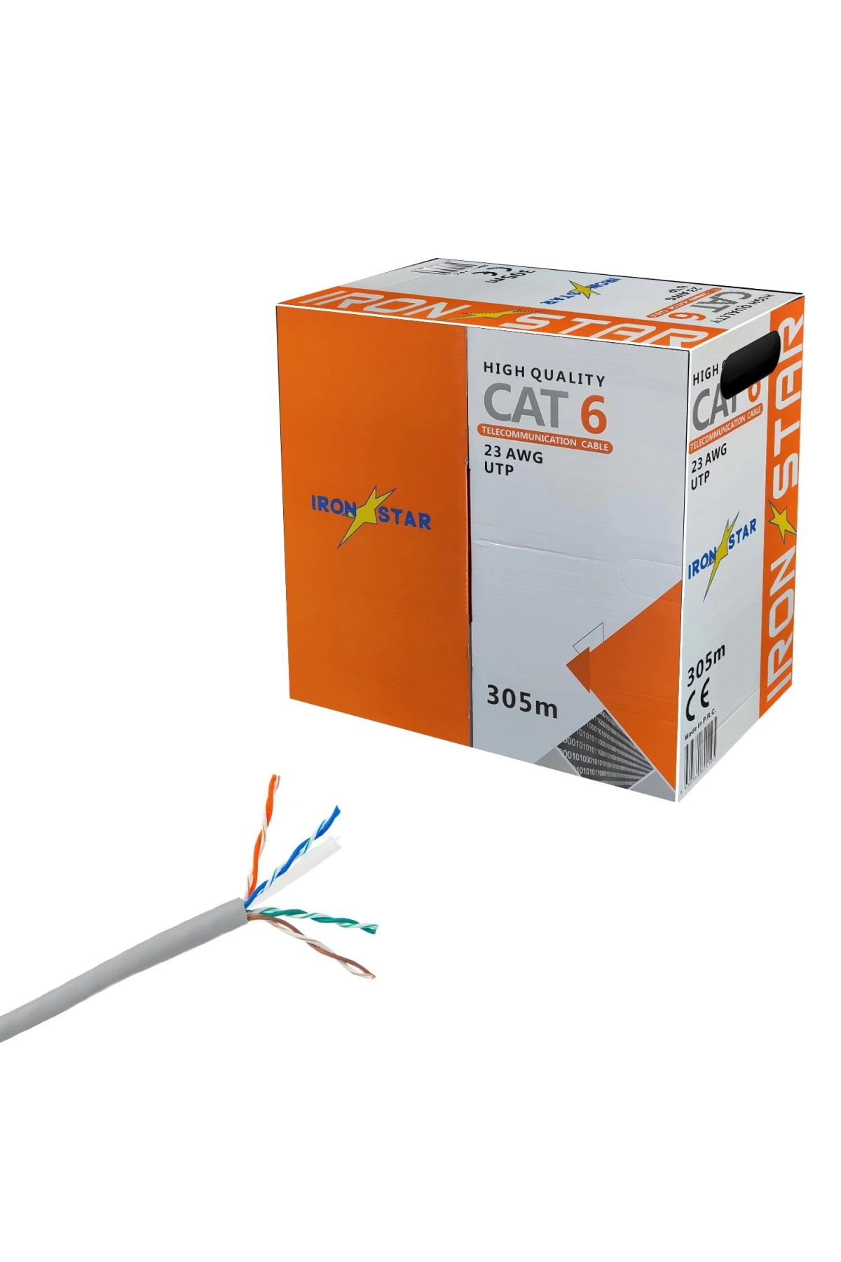 Ironstar Cat6 Kablo 23Awg 305 Metre