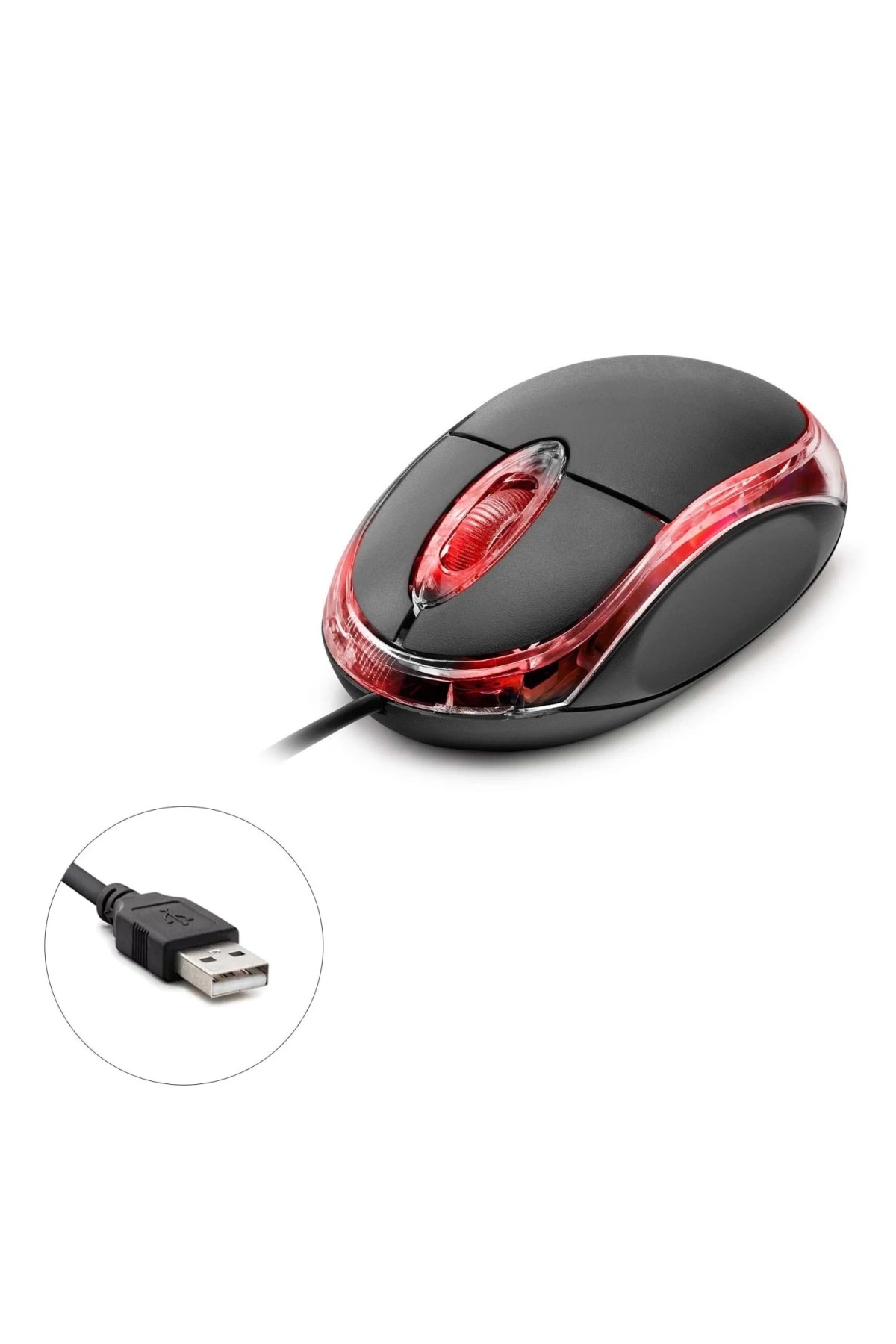 Kablolu Mouse 800 Dpi Ledli Hadron Hdx-3251