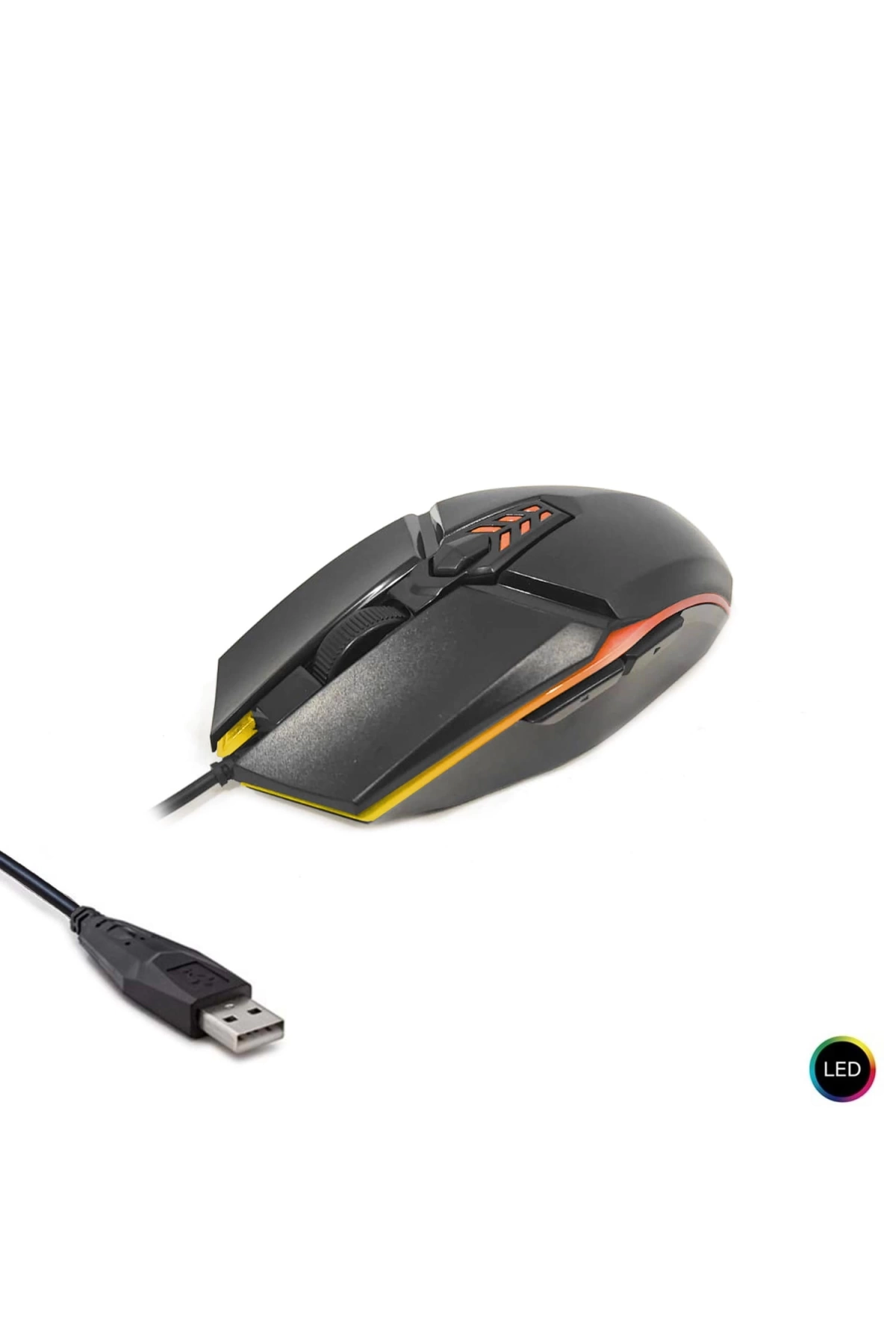 Polaxtor 8733d-6d Kablolu Oyuncu Mouse 1200 Dpi Ledli