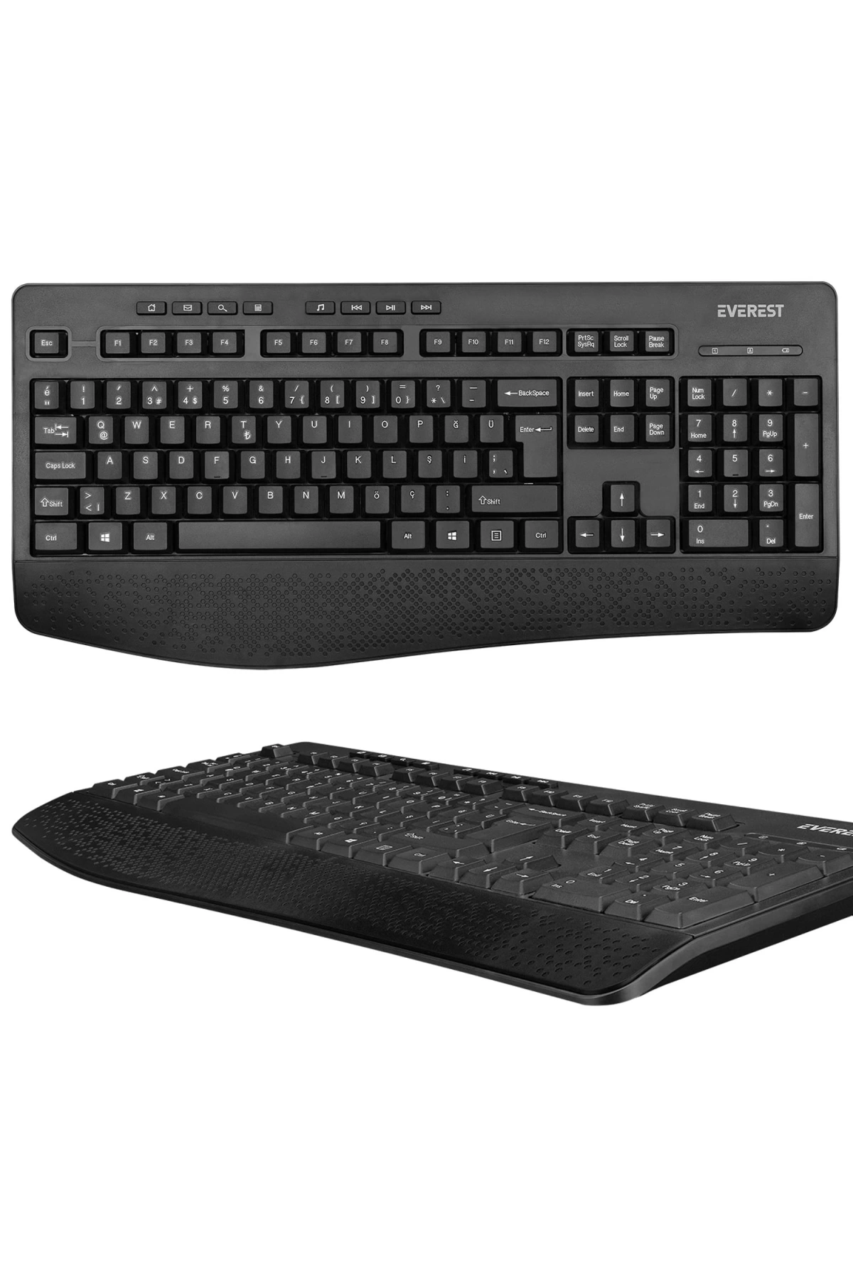 Everest Kb-6021 Kablosuz Klavye Q Türkçe Multimedia