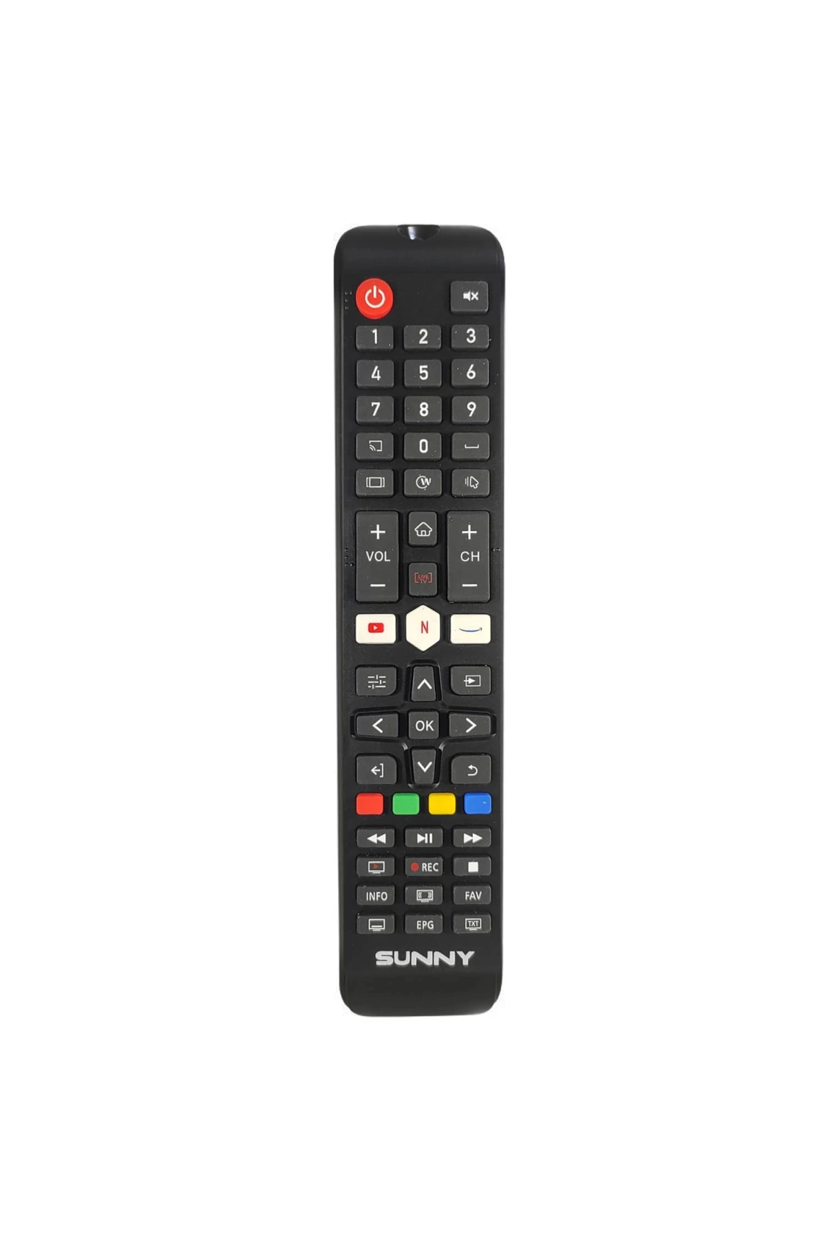 Lcd Led Kumanda Sunny Axen Hı Level Netflıx Youtube Prime Video Lıve Tv Home Tuşlu