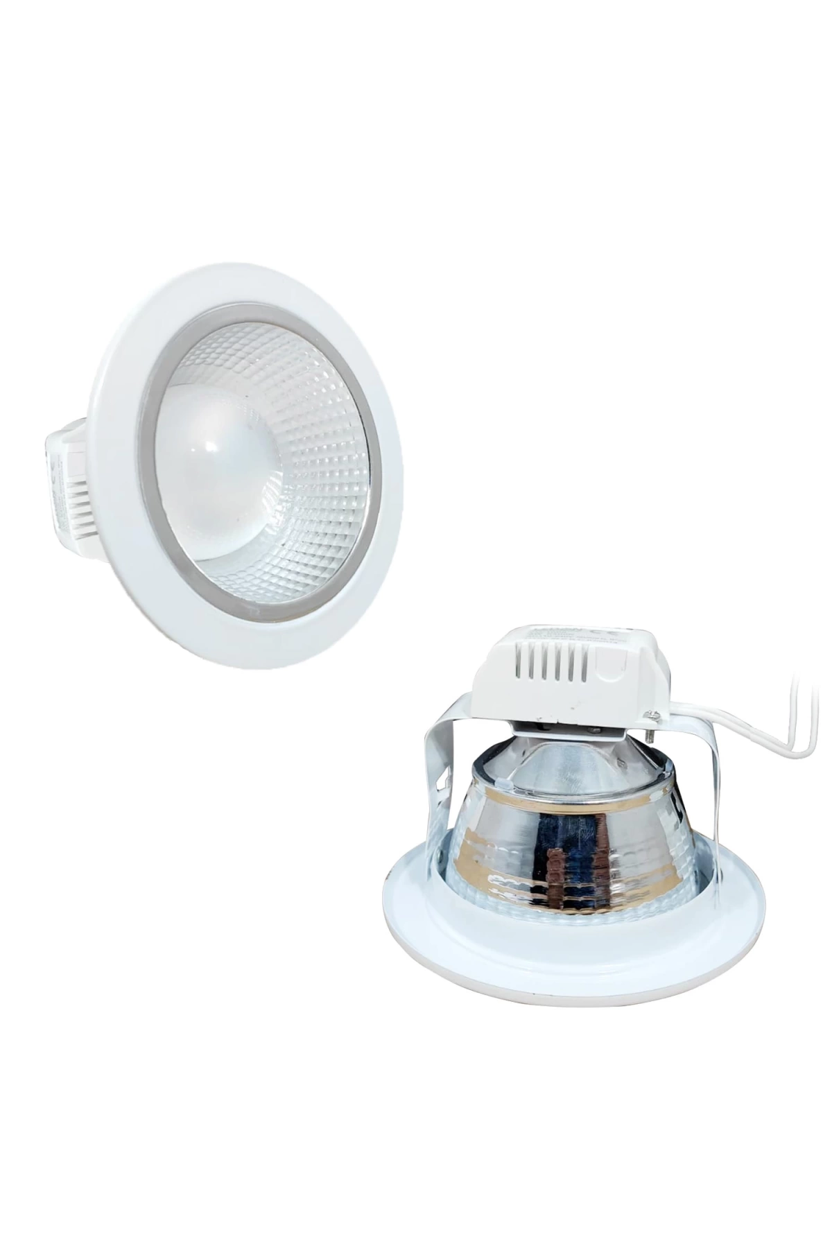 Led Spot Cob Beyaz 6000k 8w 12cm Ledon Ld-1008