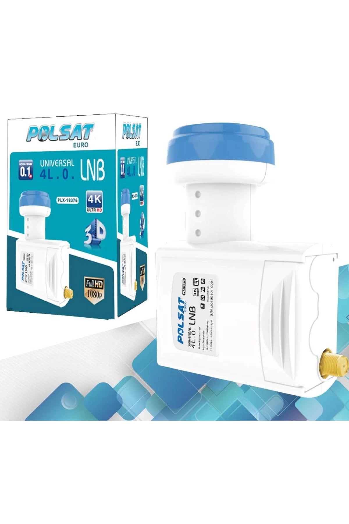 Polsat Euro Digiturk Lnb Mdu5 Gold 0.1db 3d 4k