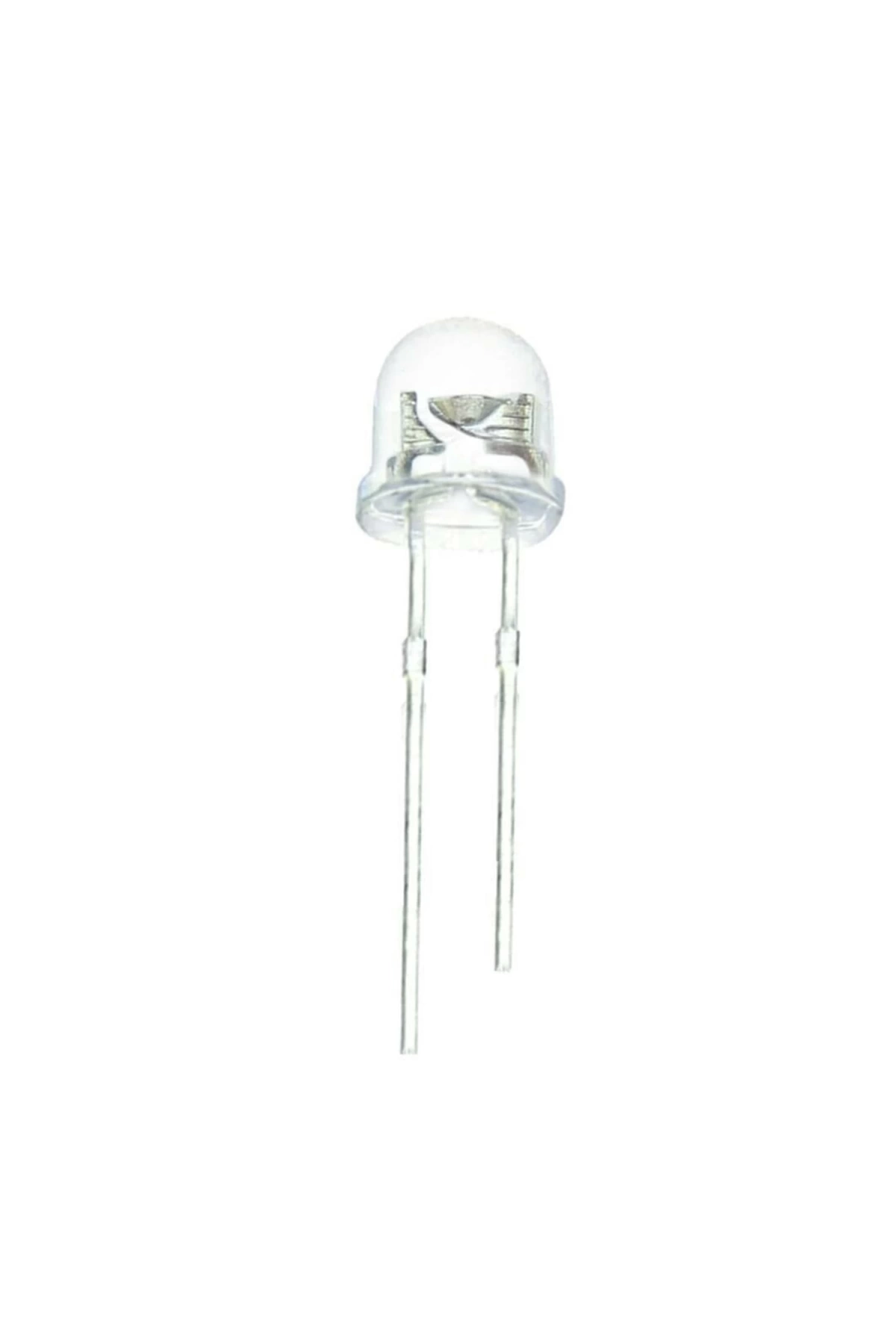 Mantar Led Diyot Lamba 4.8mm Beyaz