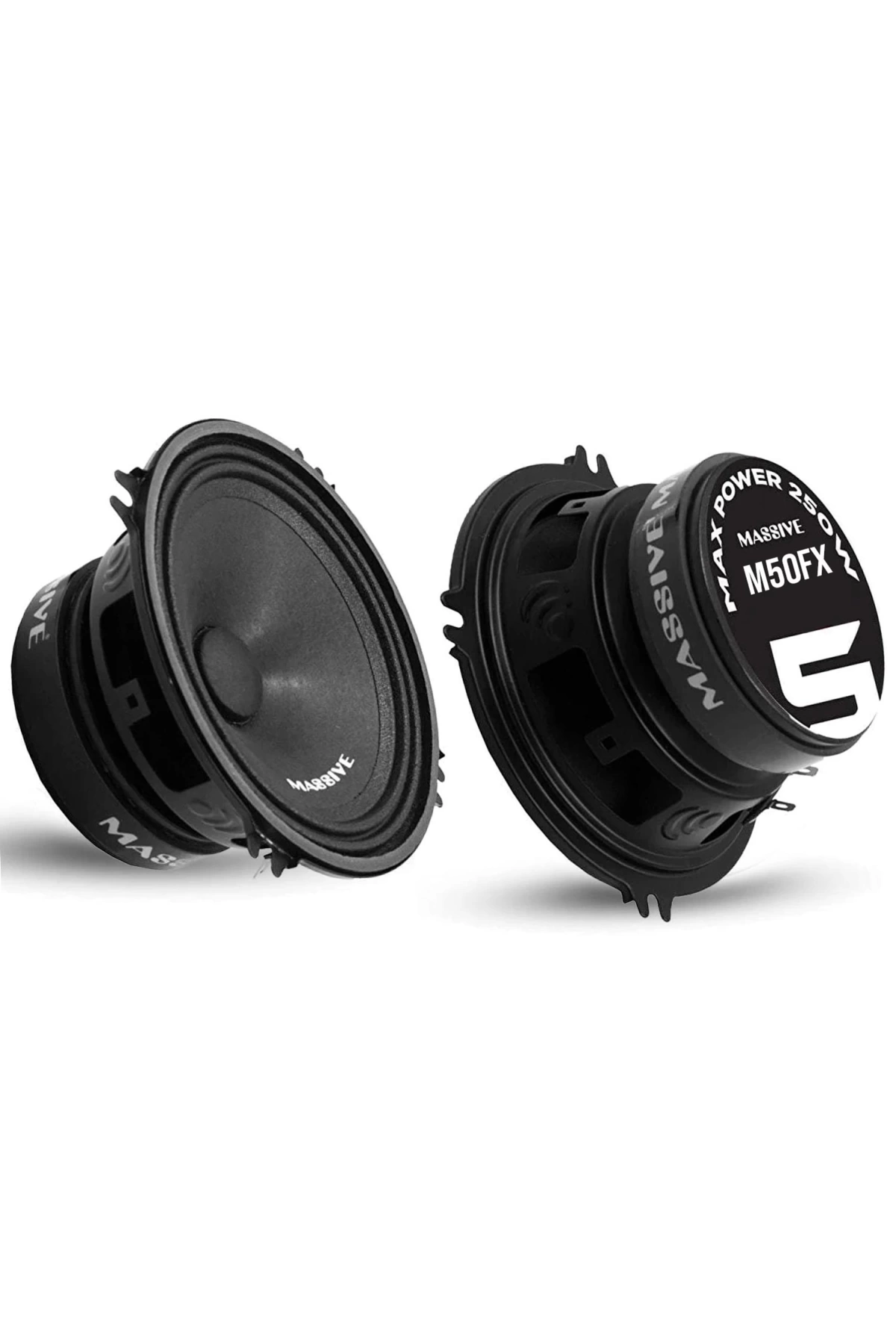 Massıve Ms-M50Fx Oto Midrange 13Cm 200 Watt (100 Rms) Kapaklı 2 Adet