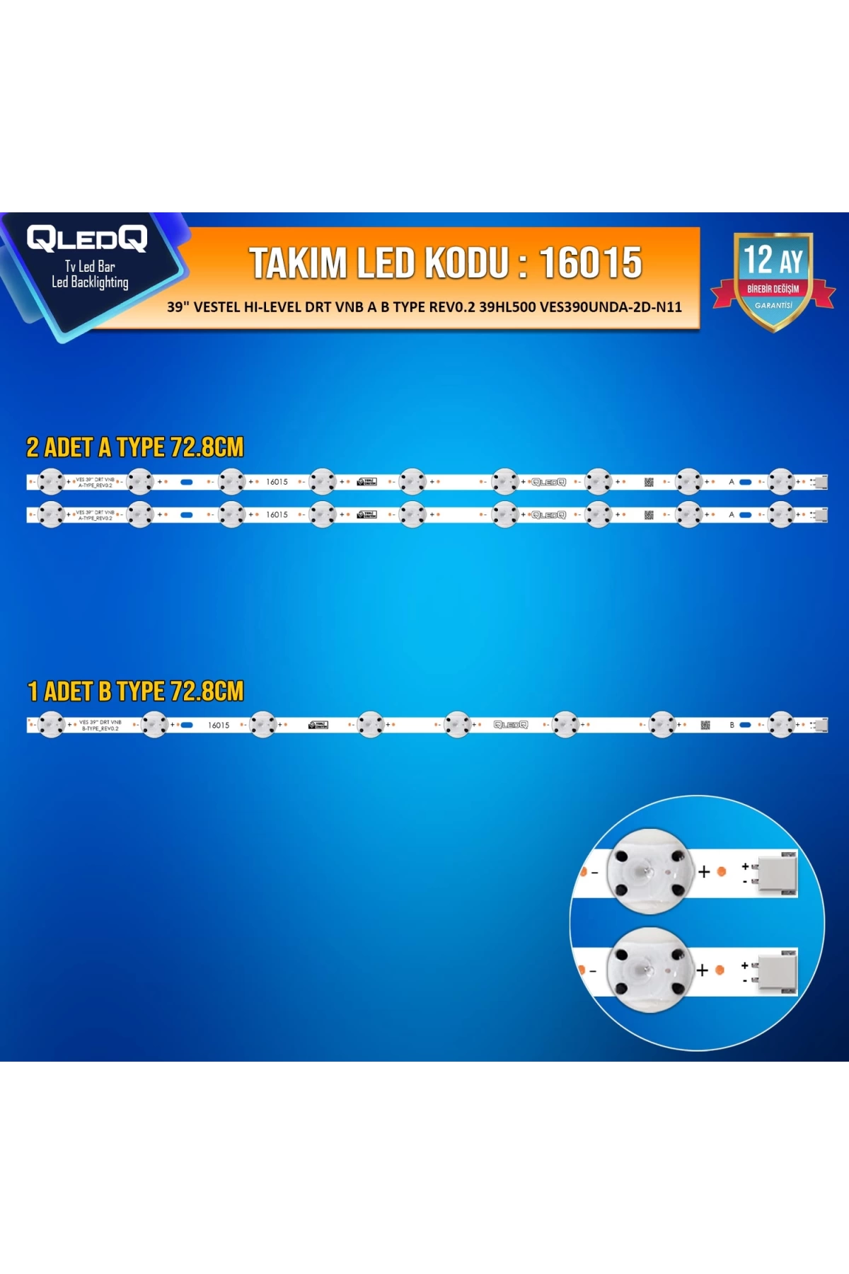 Mbled (2xa-1xb) 39 İnç Vestel Hi-level Drt Vnb A B Type Rev0.2 Ves390unda-2d-n11 39fb7100 39hl500