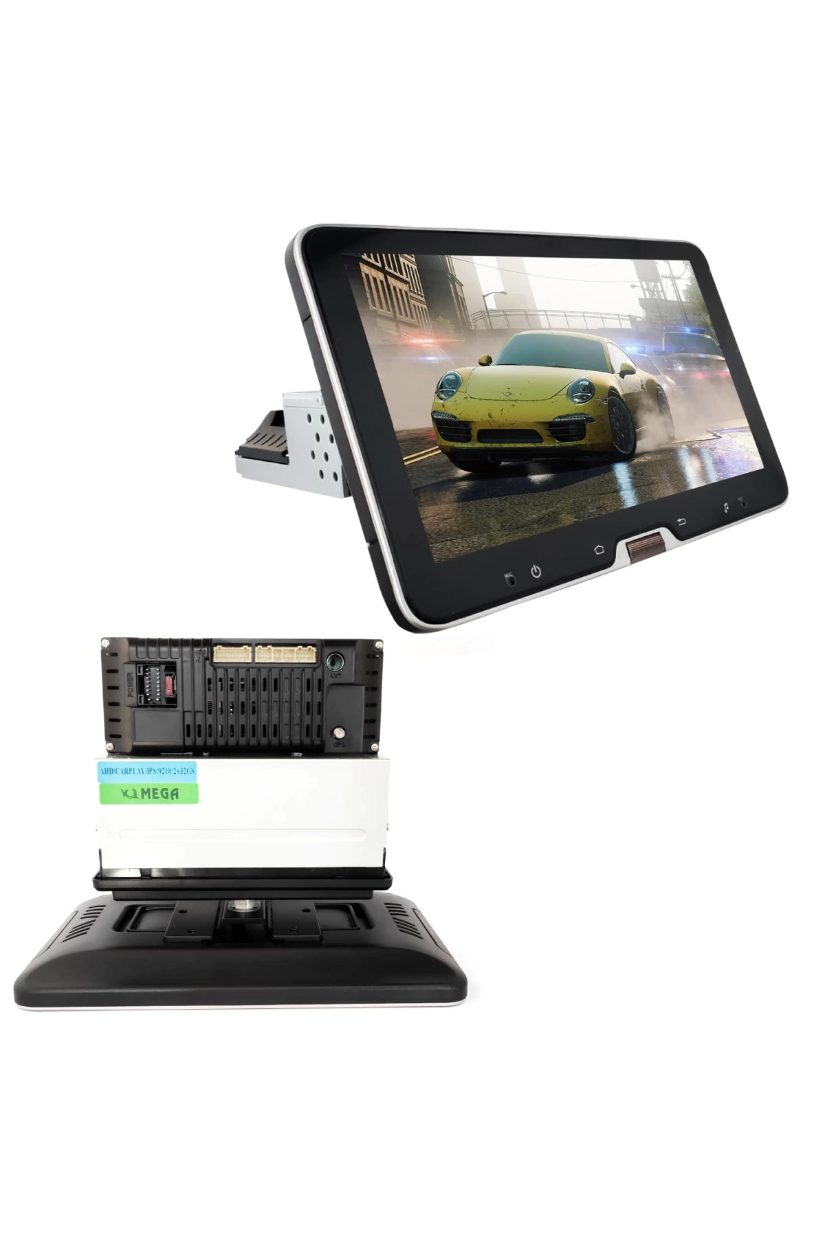 Mega Vm-3405 Tablet Multimedya Android 10 İnç 2+32Gb Carplay Mirrorlink Oynar Başlık