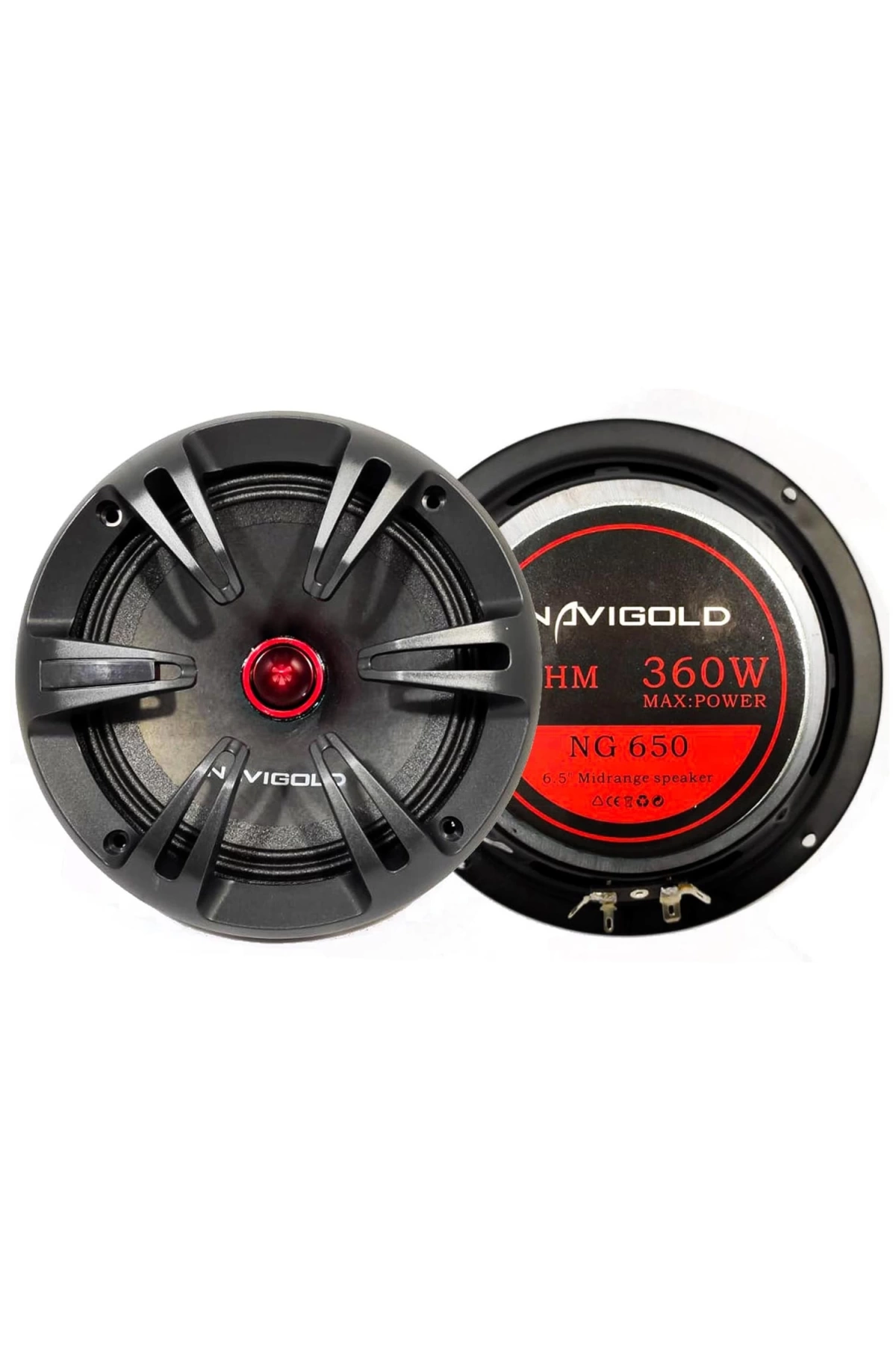 Navıgold Ng-650 Oto Midrange 16Cm 360 Watt 2 Adet