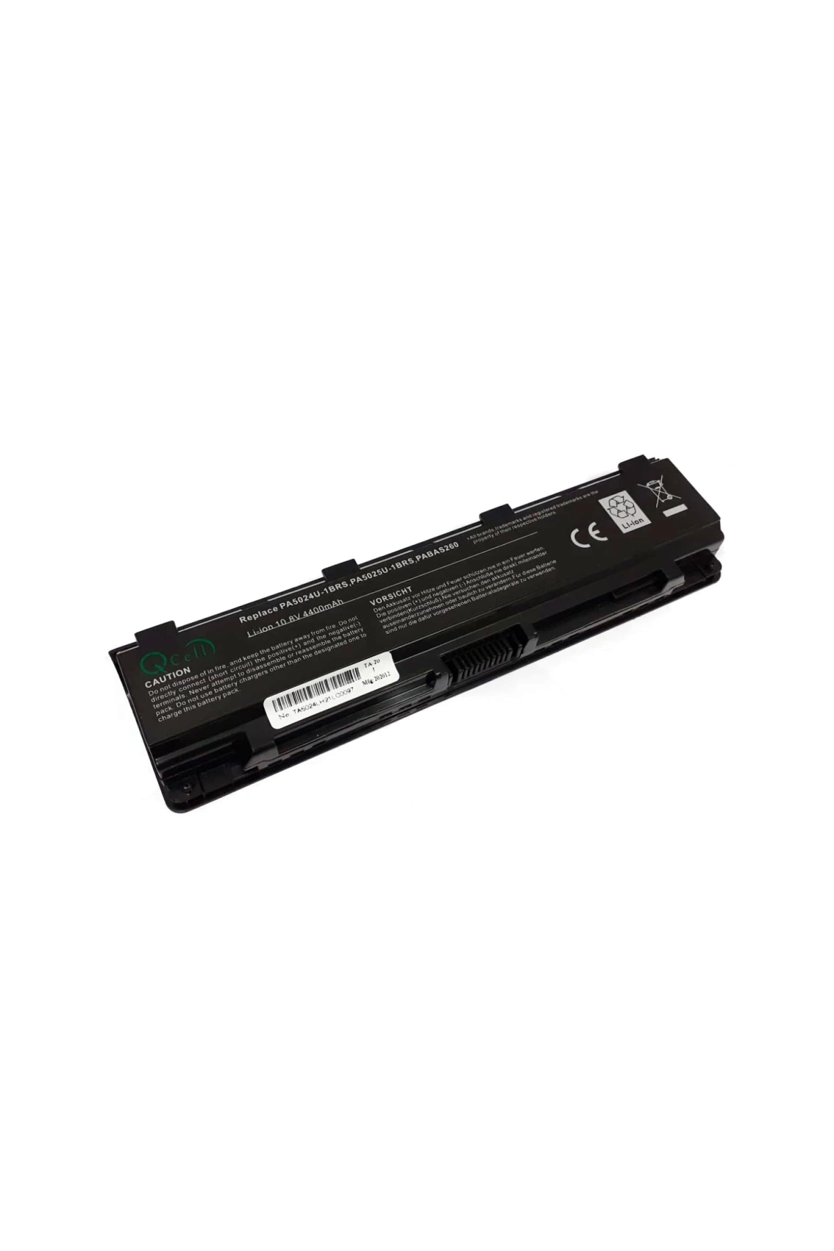 Notebook Batarya Toshiba C850 L850 10.8v 4400mah Qcell Ta5024lh