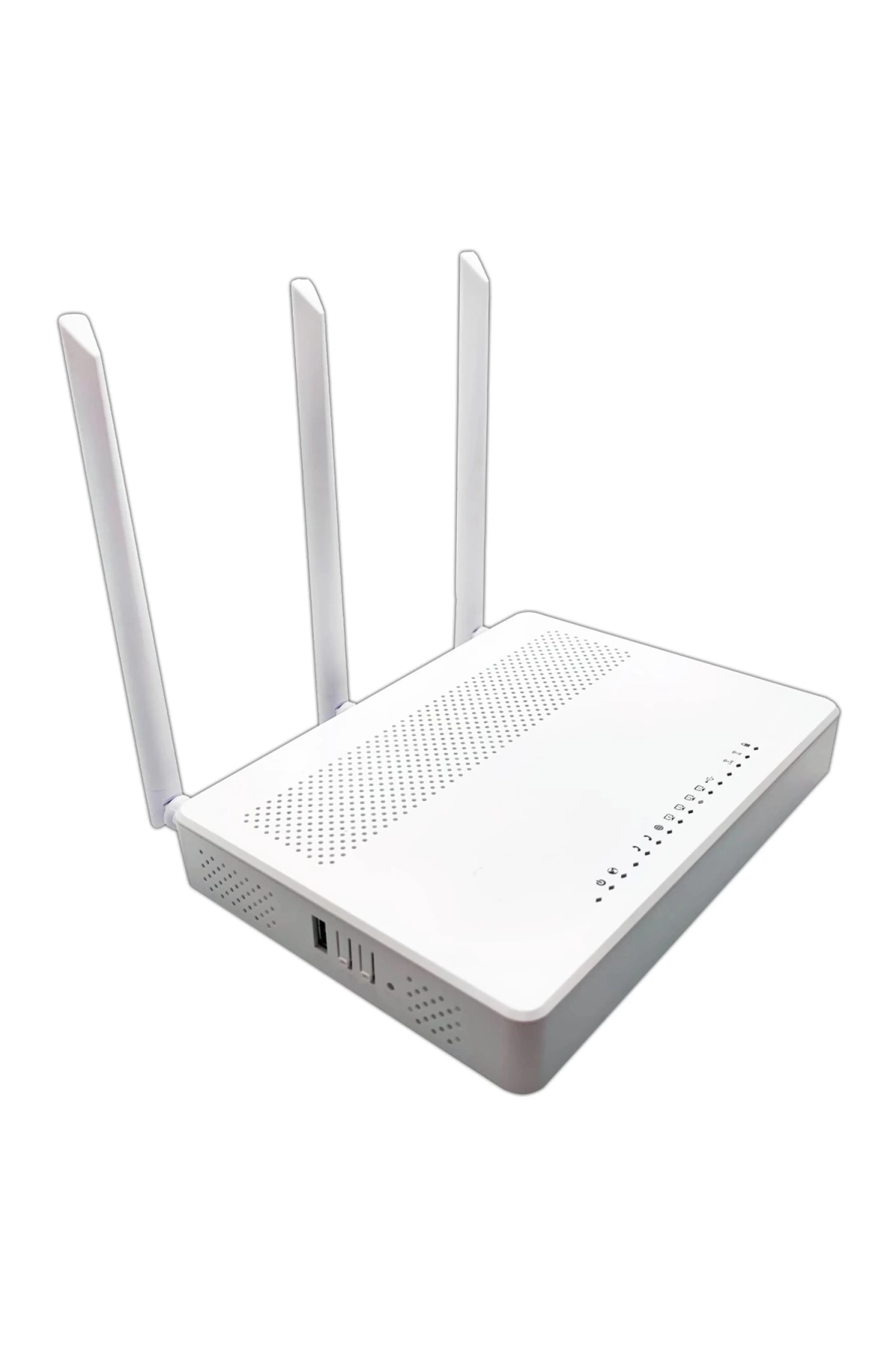 Nucom Nc-Wr764Tgv Kablosuz Modem Router 3 Antenli 1Xwan 4Xlan + 2Fxs Portlu 1750 Mbps 5Ghz Usb Giriş