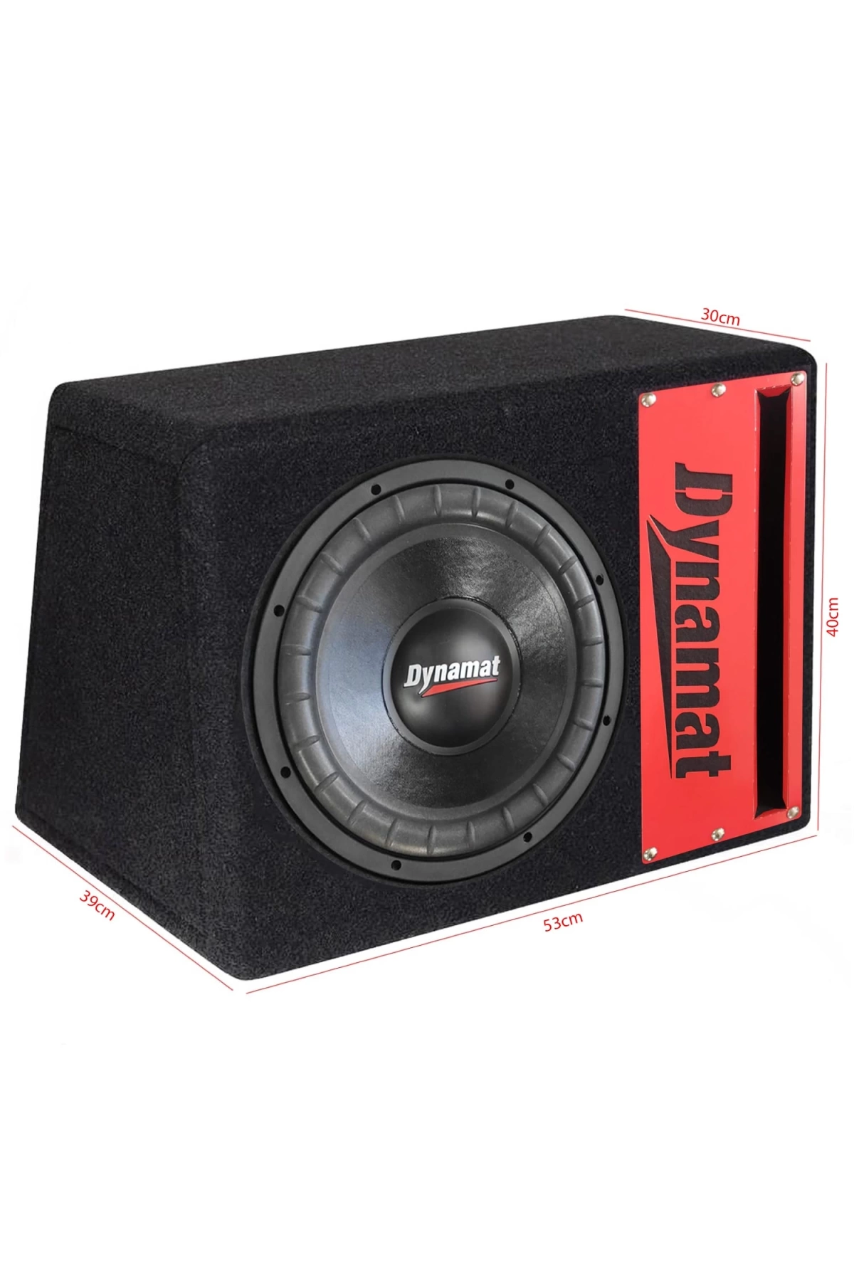 Dynamat Rk-430 Oto Bass Subwoofer Kabinli 30cm Çift Bobin 1000 Watt (400 Rms)