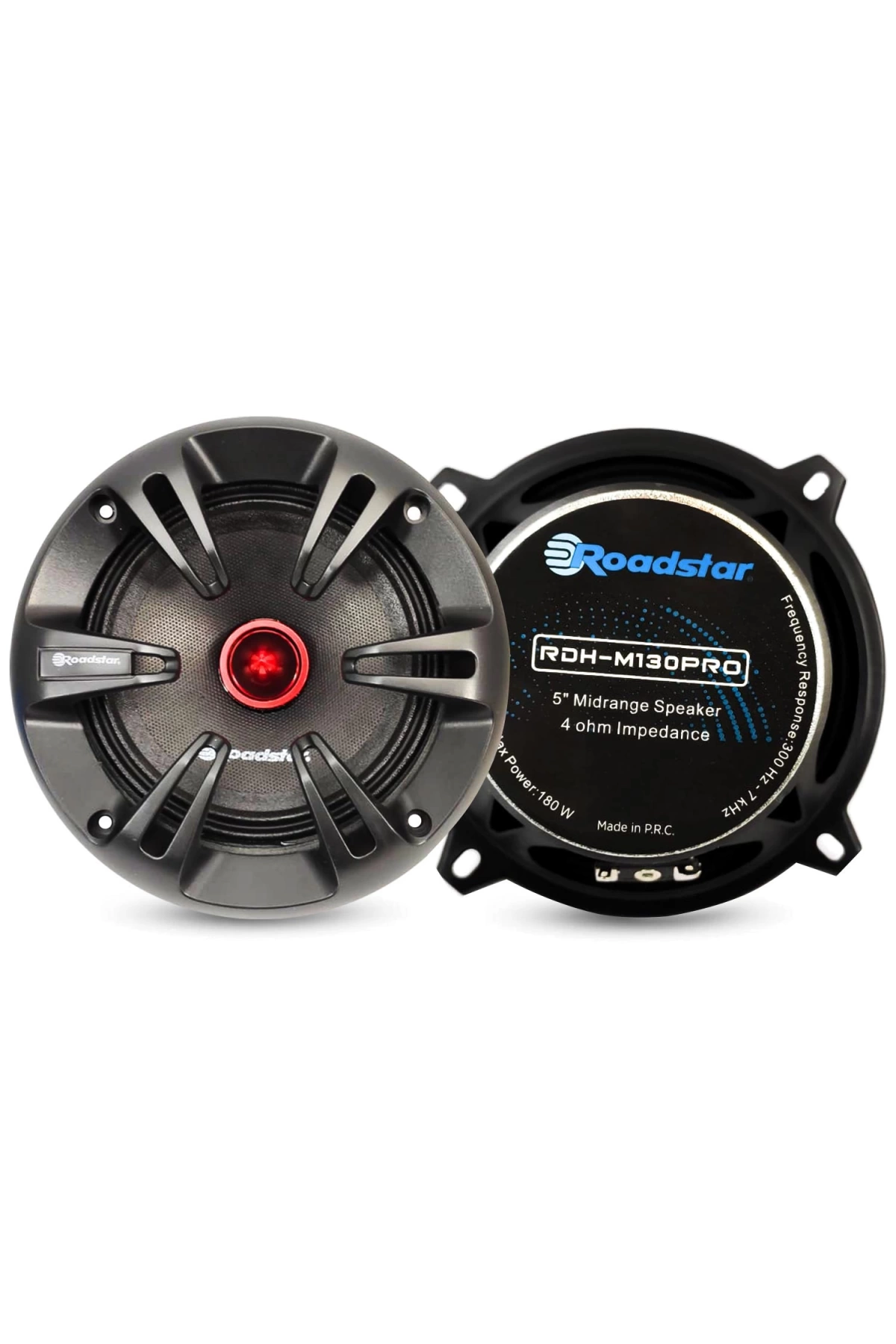 Roadstar Rdh-m130pro Oto Midrange 13cm 180 Watt 2 Adet