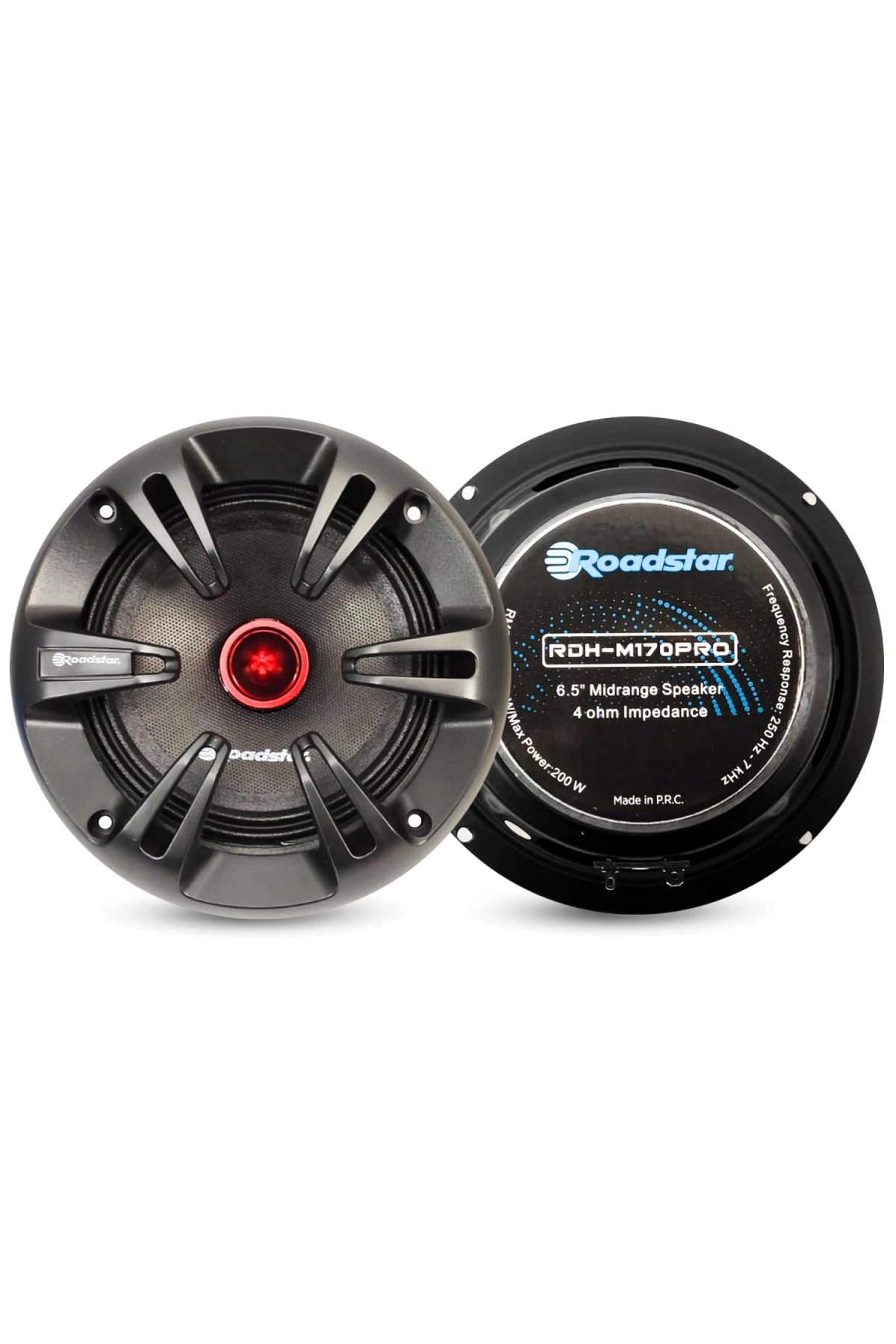 Roadstar Rdh-m170pro Oto Midrange 17cm 200 Watt 2 Adet