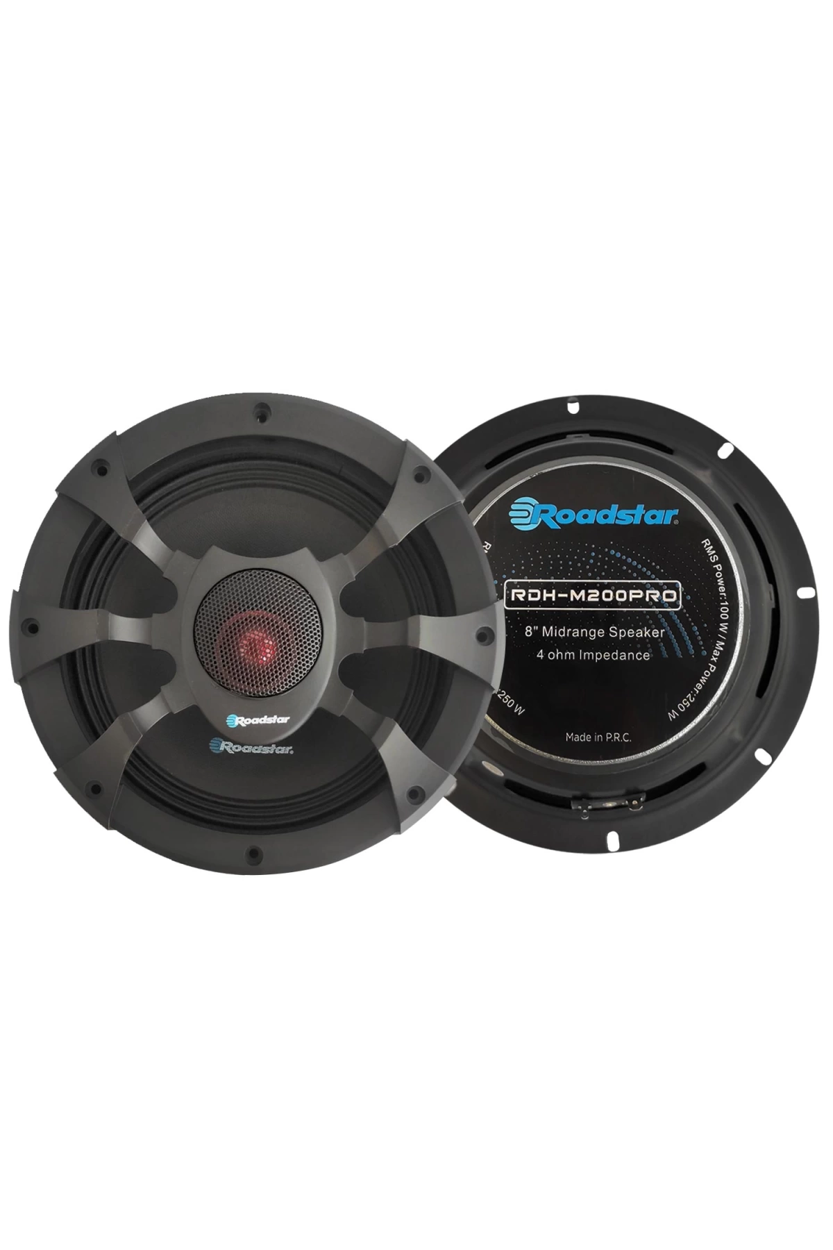 Roadstar Rdh-m200pro Oto Midrange 20cm 250 Watt 2 Adet