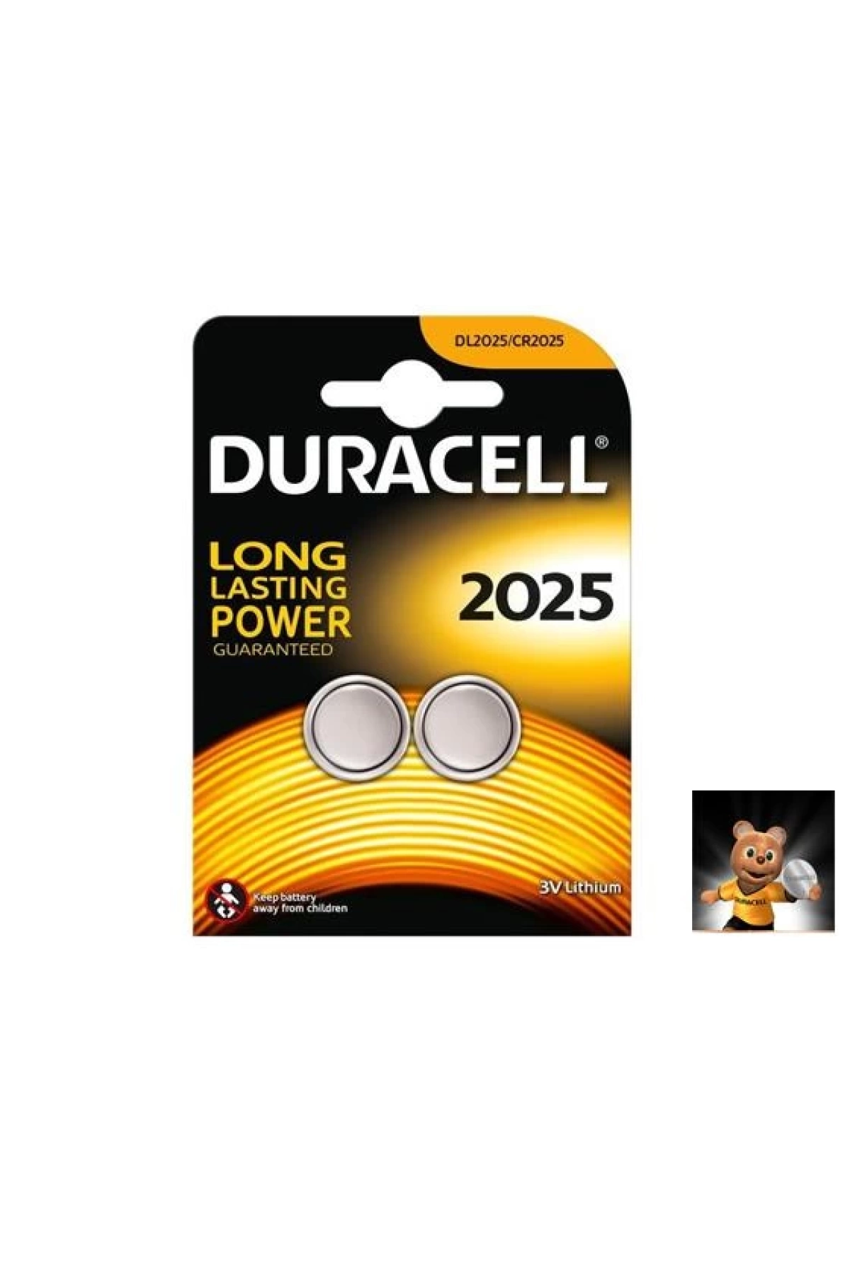 Duracell Pil Düğme 2025 3v 2li Paket