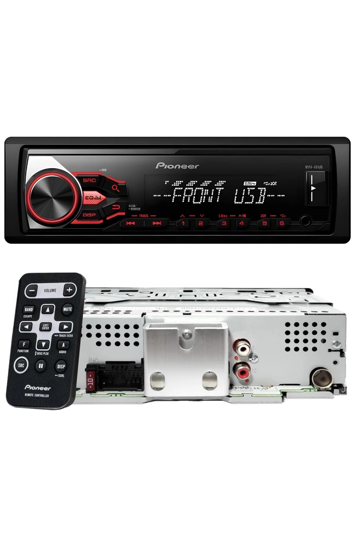 Pıoneer Mvh-181ub Oto Teyp 4x50 Watt Usb Fm Aux Mobil Aplikasyon