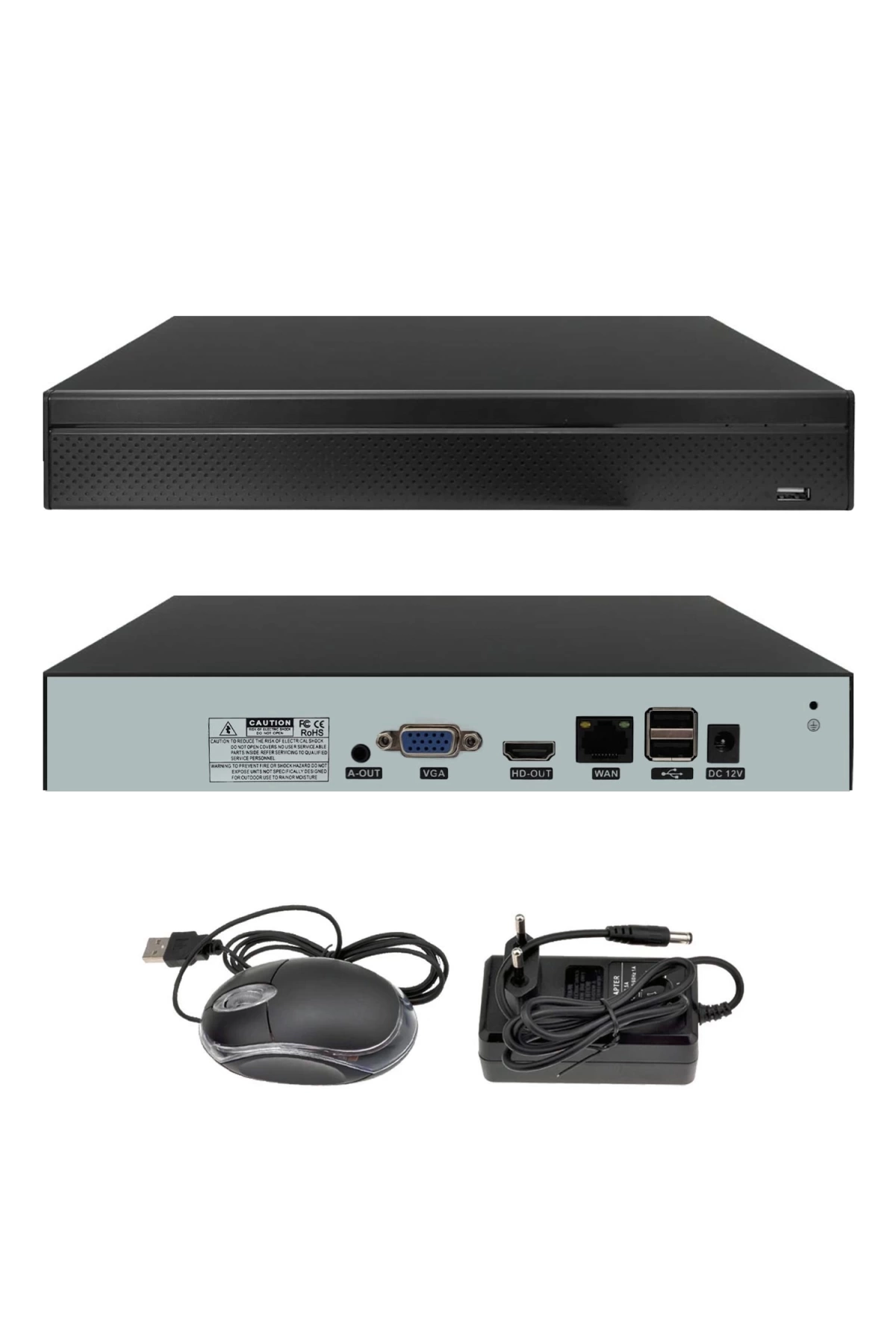 Polcam Nvr-32 İp Nvr Kayıt Cihazı 32 Kanal 2hdd 5mp Xmeye